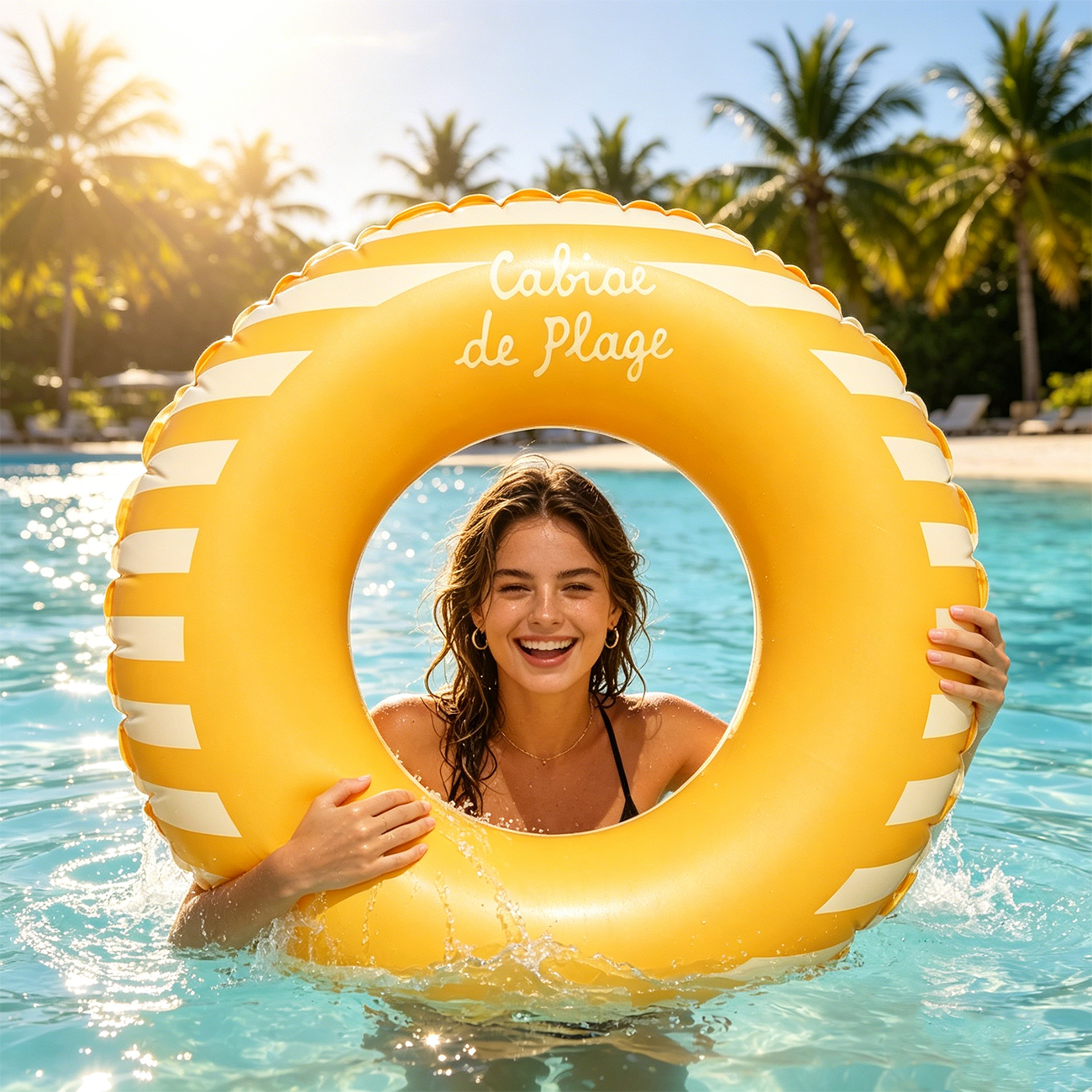 Inflatable Pool Float Swimming Ring For Adults Summer Beach Inflatable Tube Ring 0