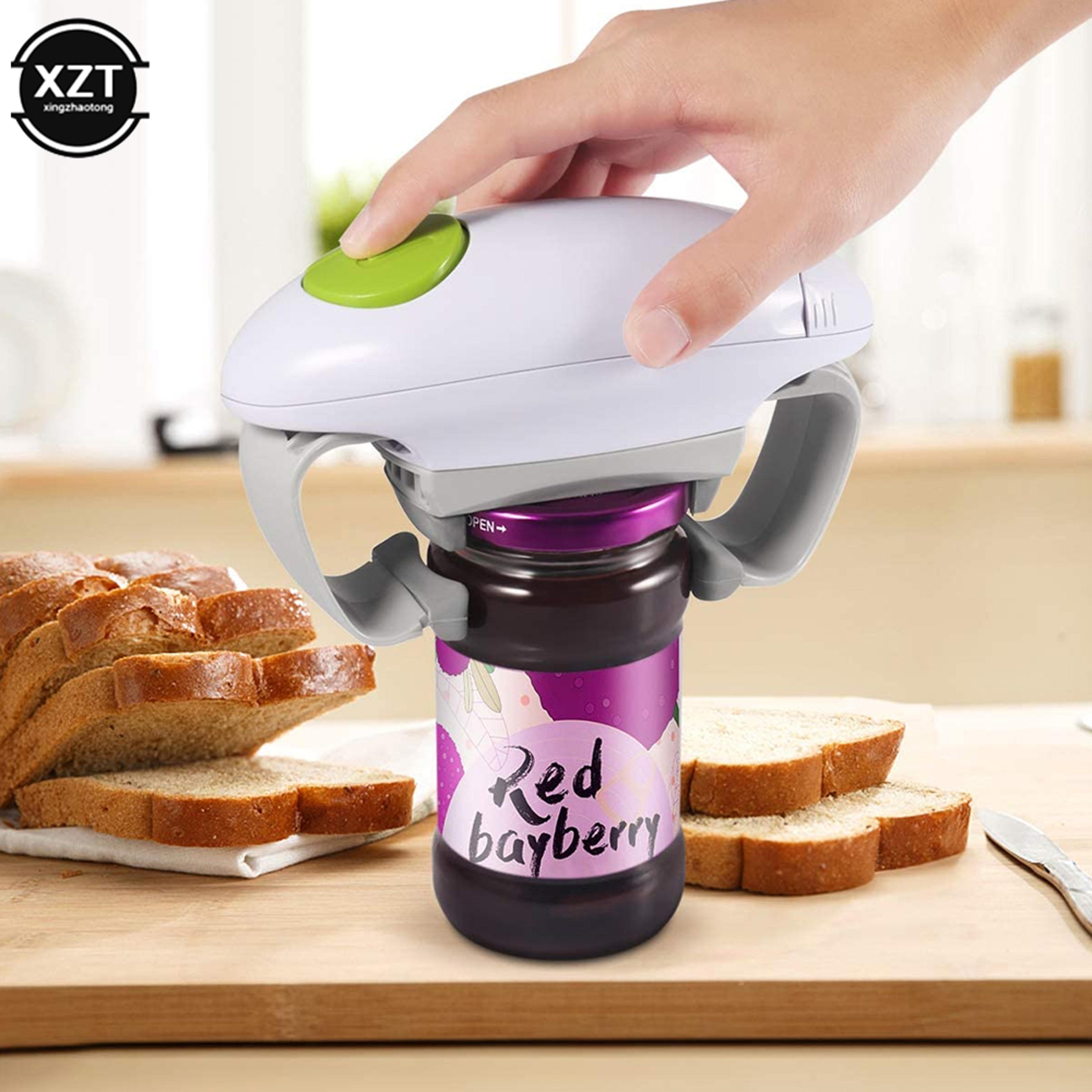 One Touch Electric Can Opener  Jar Lid Assistant 1