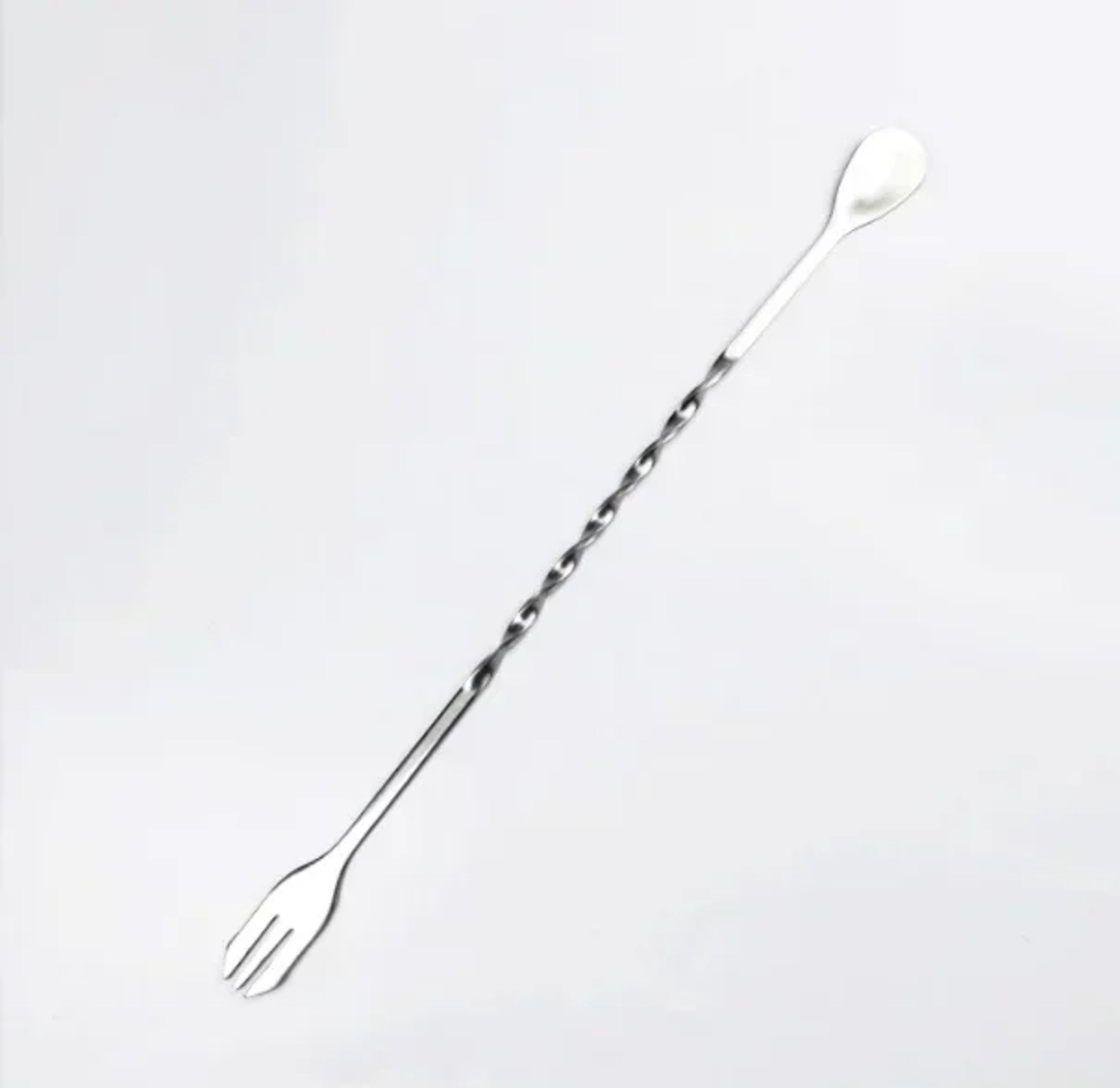Stainless Steel Cocktail Muddler And Mixing Spoon Bar Tool Set For Mojitos And Home Bartending 6