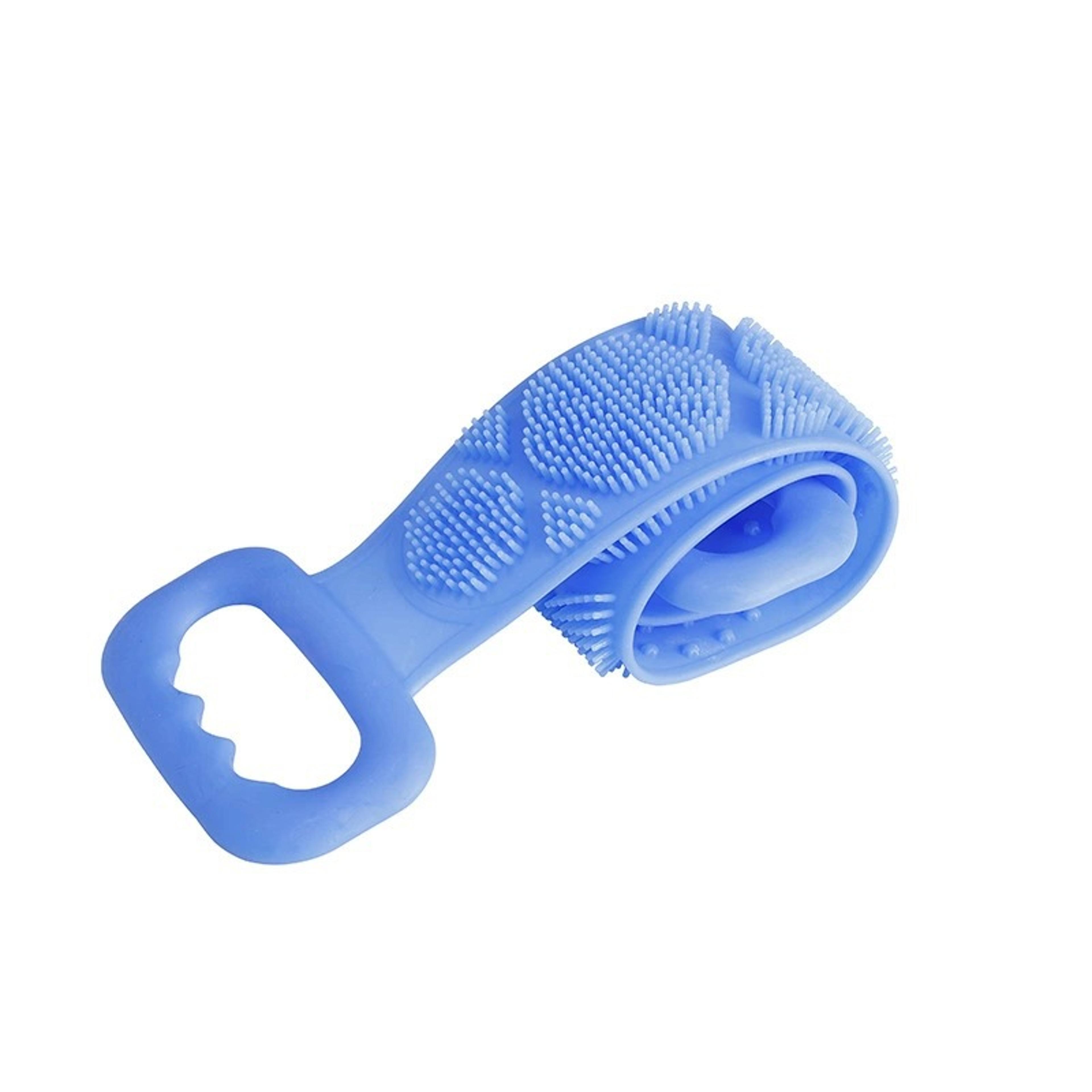 Double Sided Silicone Back Scrubber Bath Sponge Exfoliating Bath Brush 4