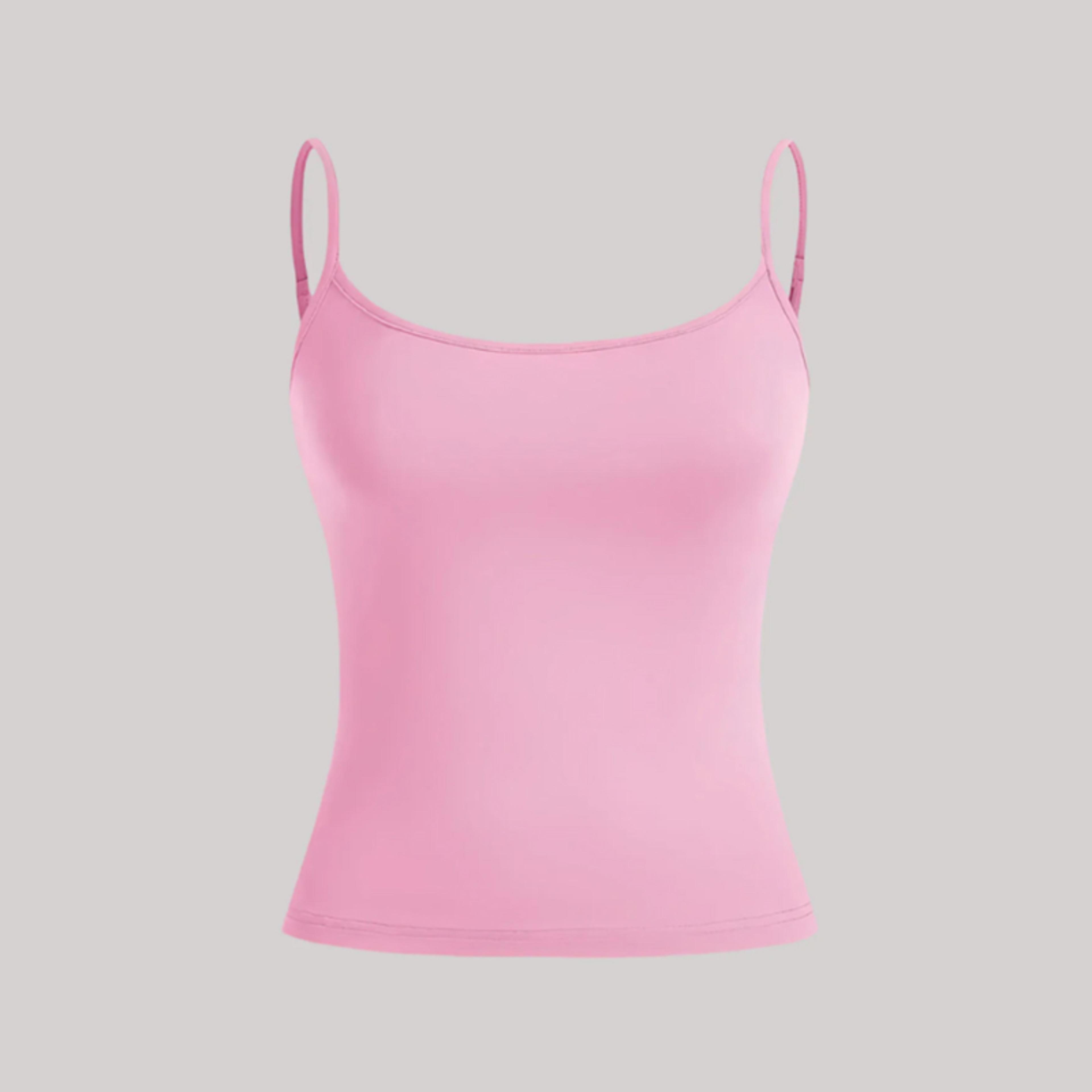 Blush Elegance Backless Cami Top Pink Camisole Backless Tank Top  Summer Fashion Essential 4