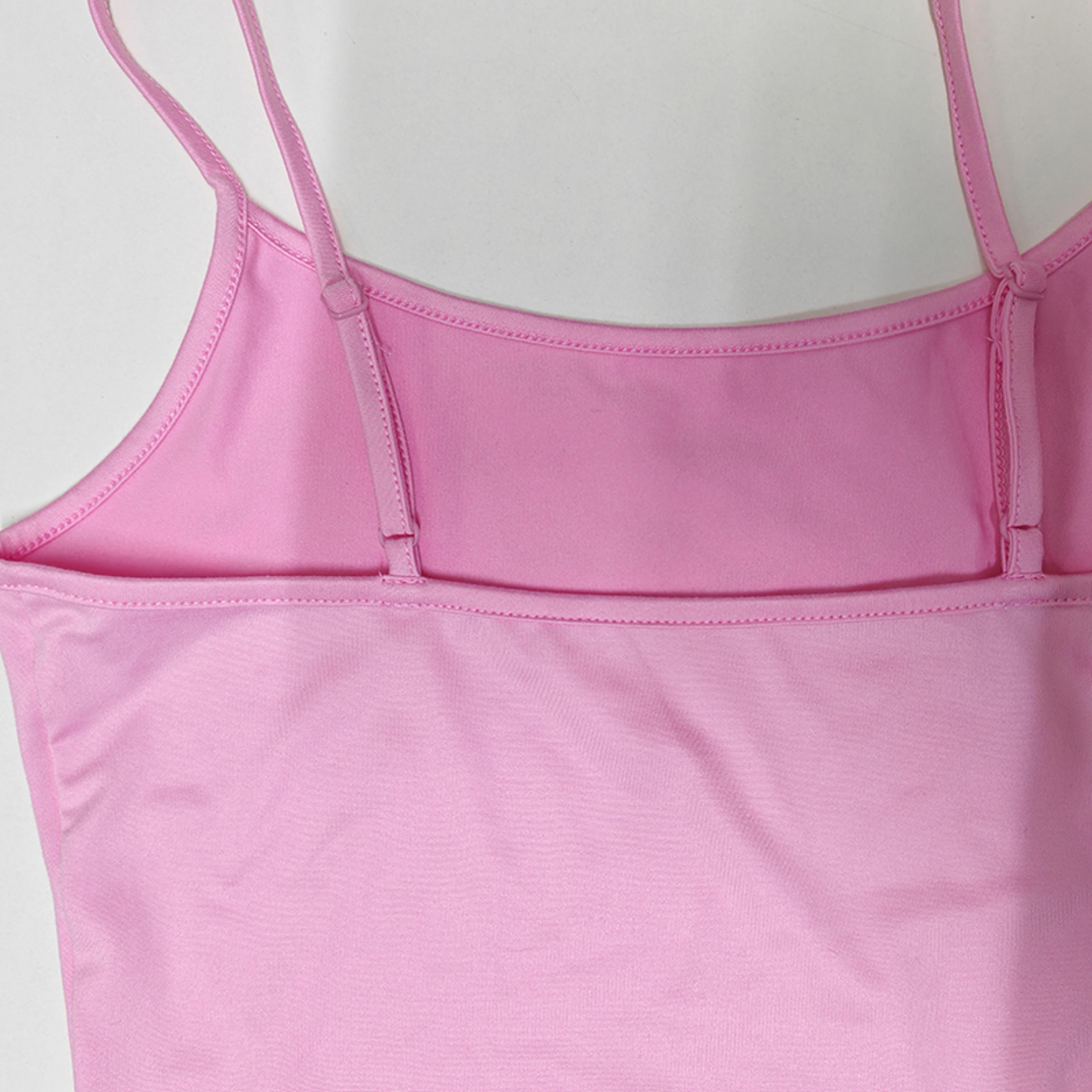 Blush Elegance Backless Cami Top Pink Camisole Backless Tank Top  Summer Fashion Essential 3