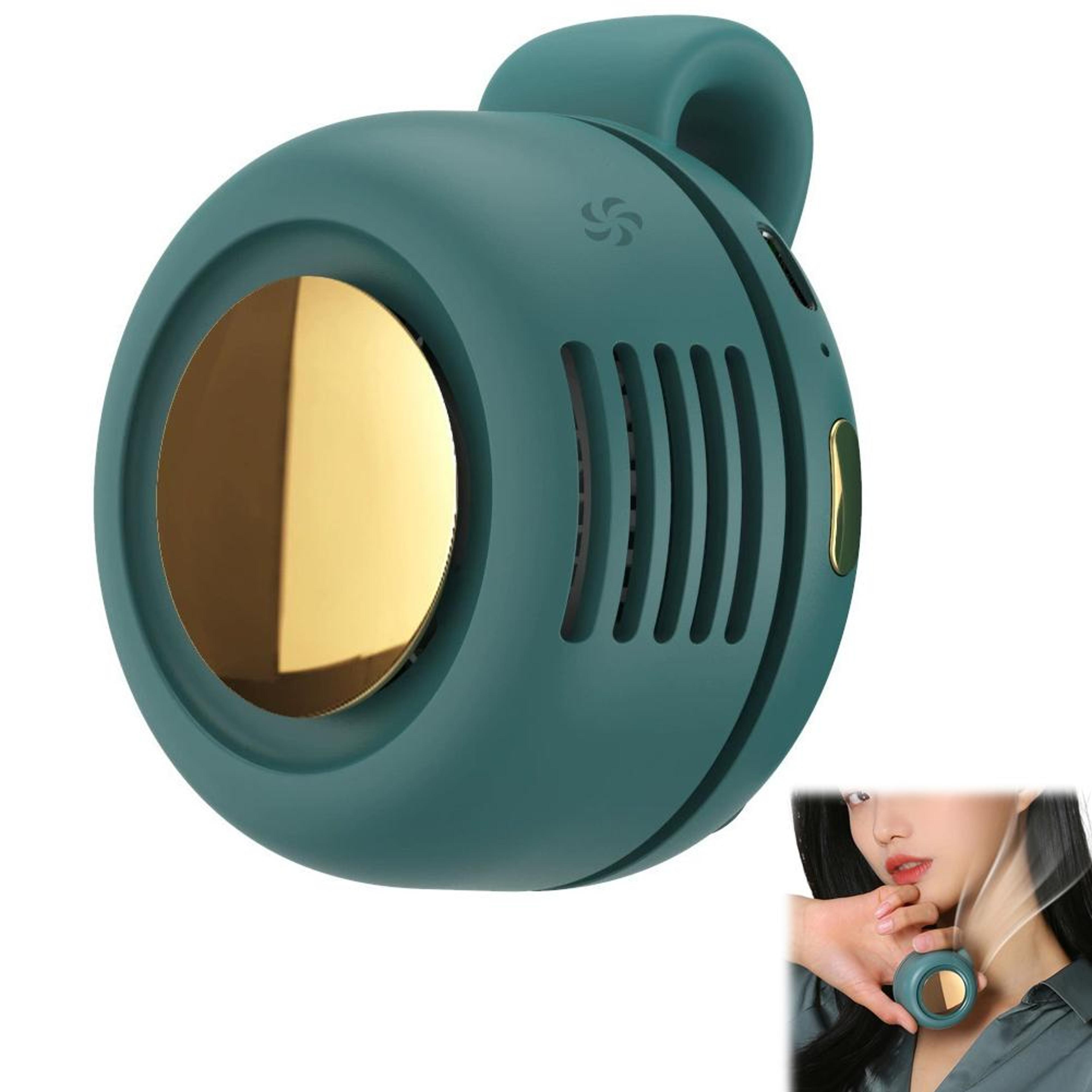 Clip Pro Wearable Fan Bladeless USB Rechargeable Clip On Cooling Fan 7