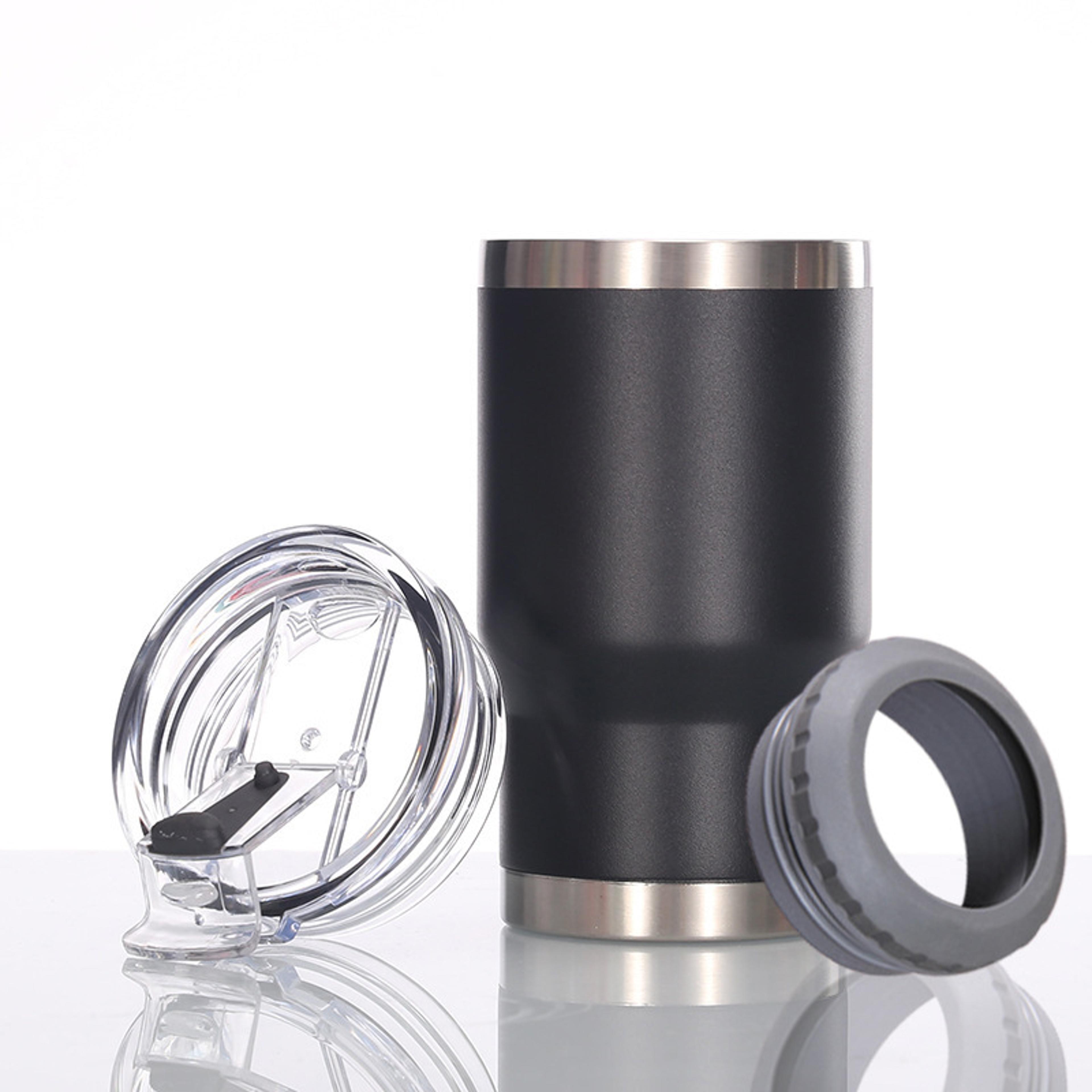 Arctic Sip Insulated Can Cooler Tumbler With Bottle Opener For Cans  Bottles 6