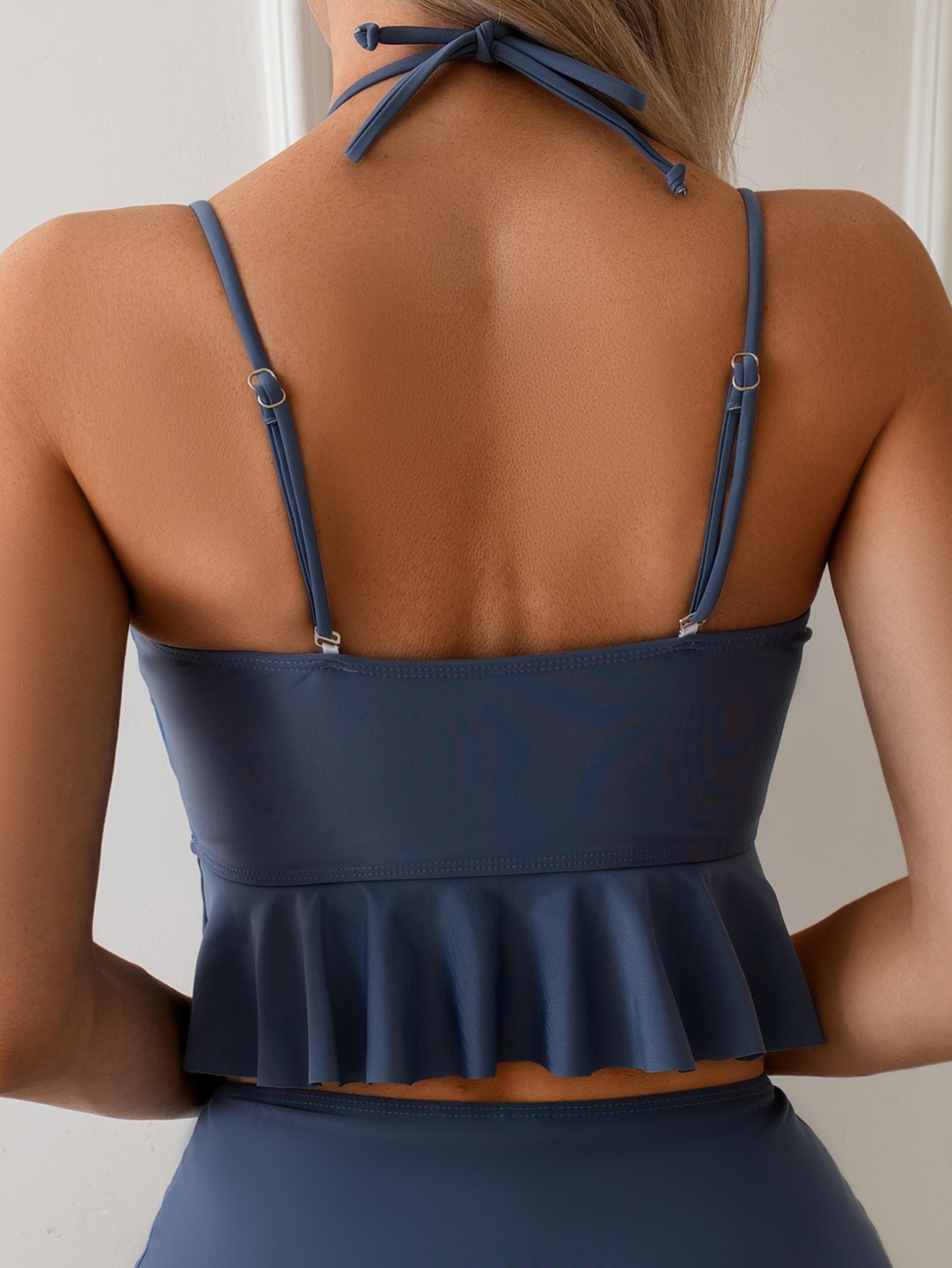 Coastal Chic Convertible Tankini Set With Cover Up  Strapless Bikini Design 3