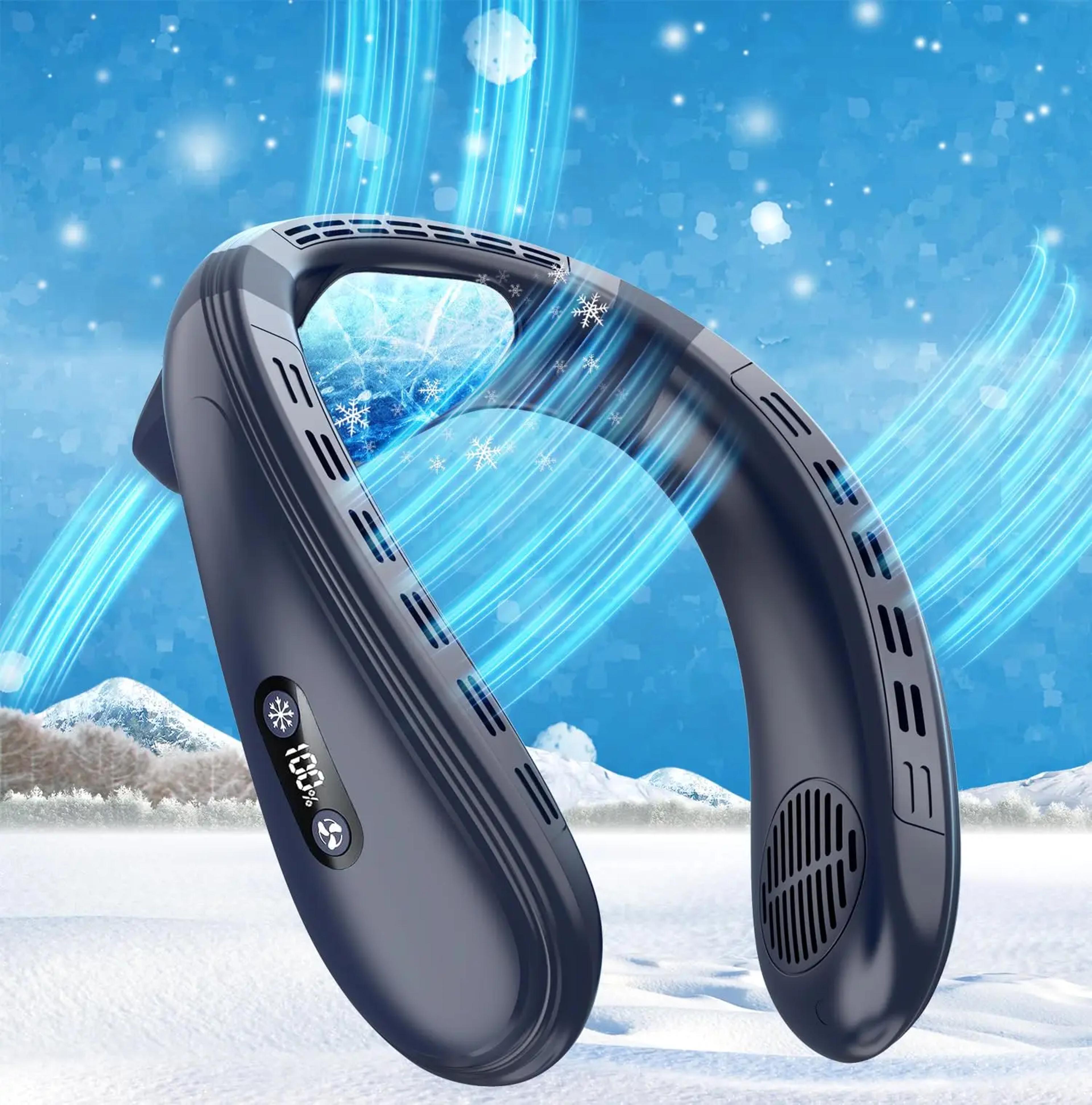 Wearable Neck Air Conditioner Portable Cooling Fan 0