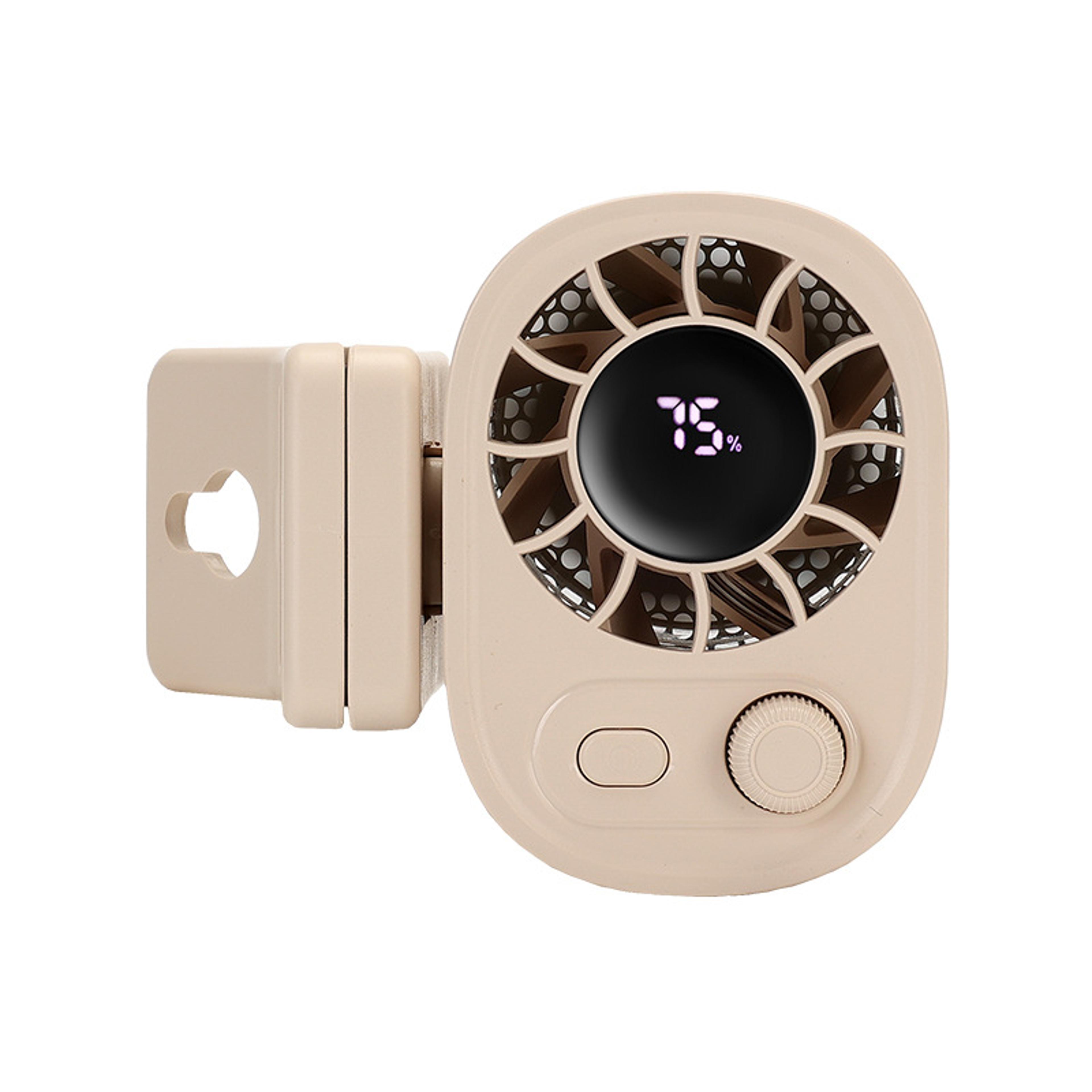 Rechargeable Clip On Fan For Car Umbrella  Waist Portable Cooling 6