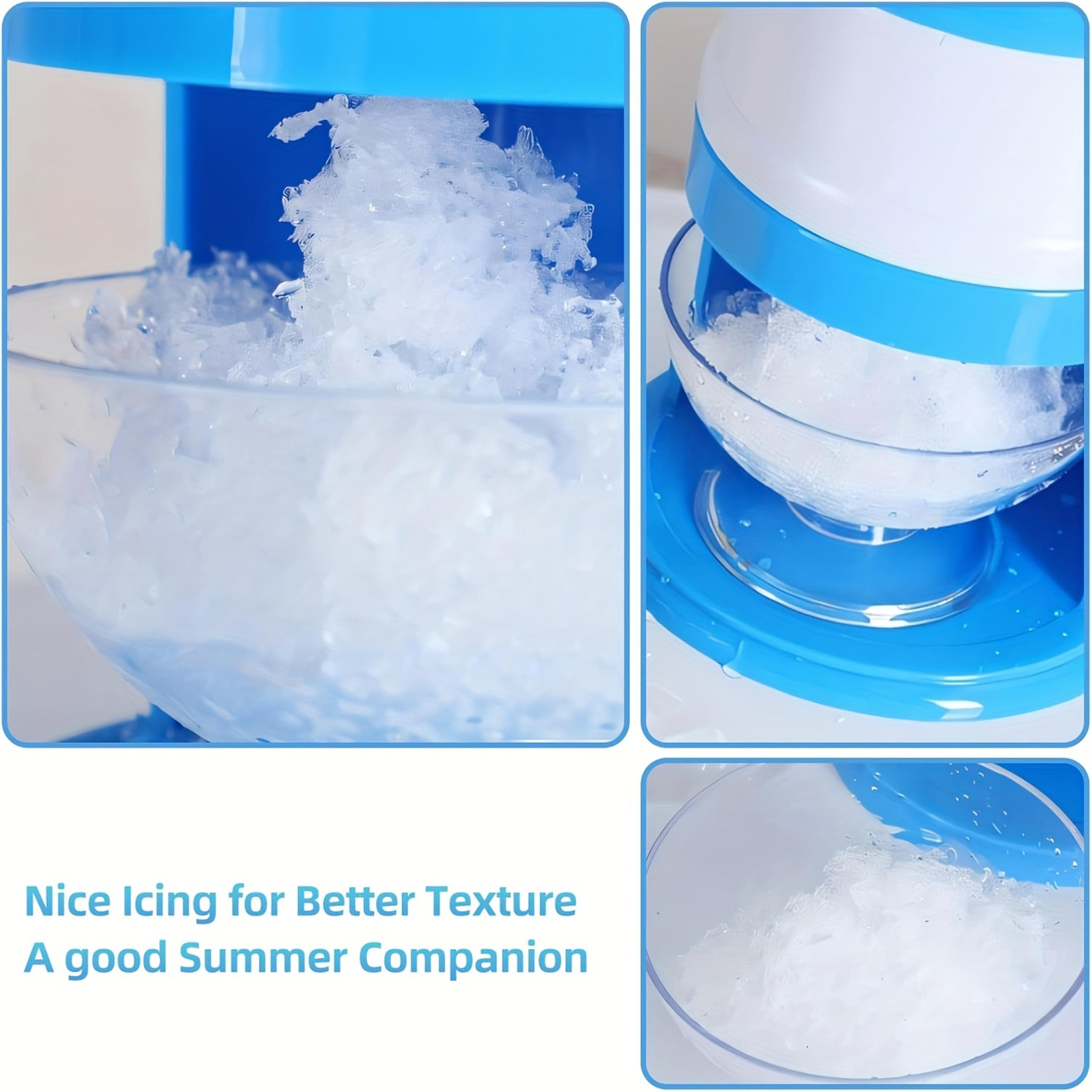 Chill Hand Crank Ice Shaver Machine  Snow Cone Maker For Slushies And Frozen Drinks 3