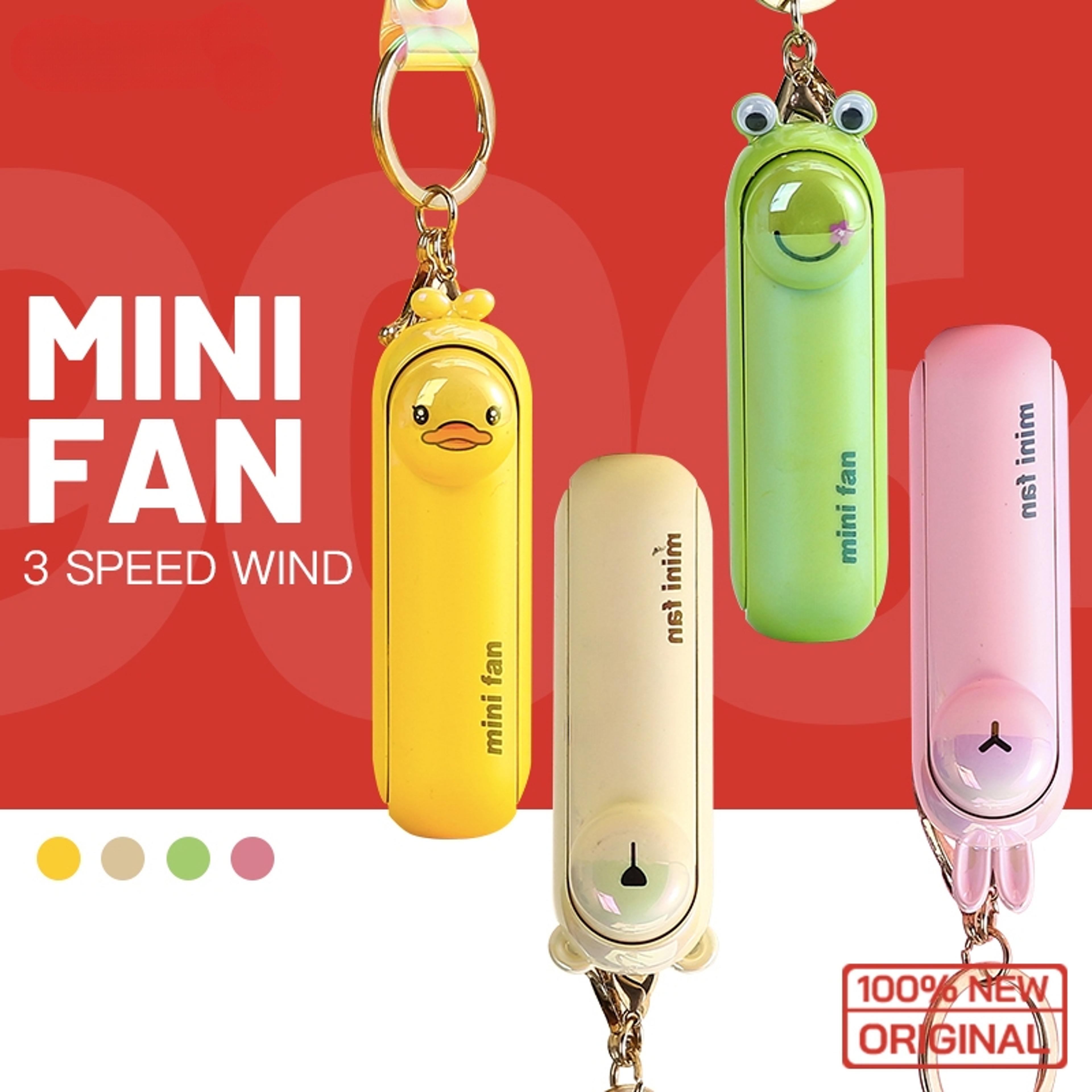 Portable Foldable Mini Desk Fan USB Rechargeable Handheld Cooling Fan 1
