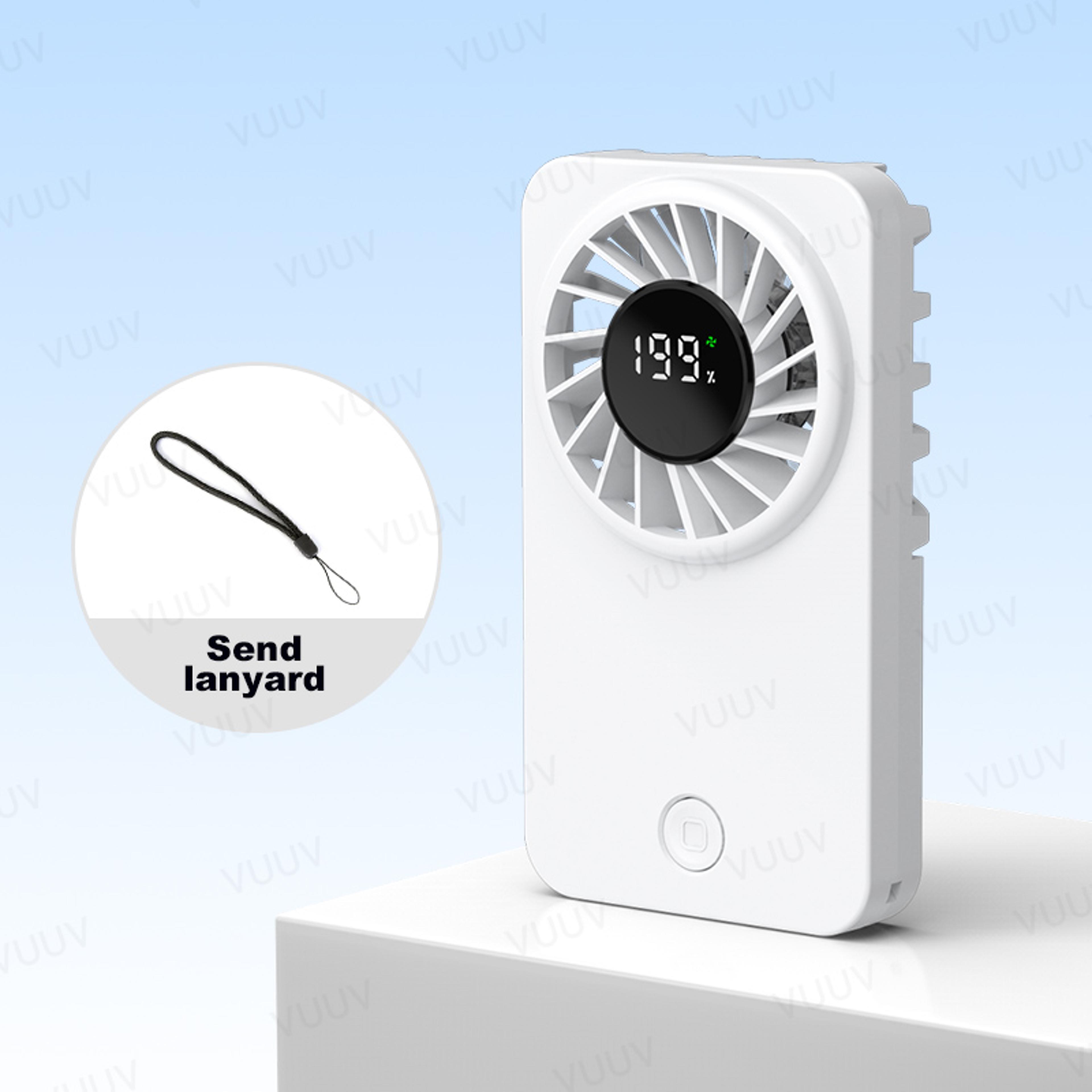 Rechargeable Handheld Cooling Fan Portable Mini Air Cooler With High Speed Wind 10