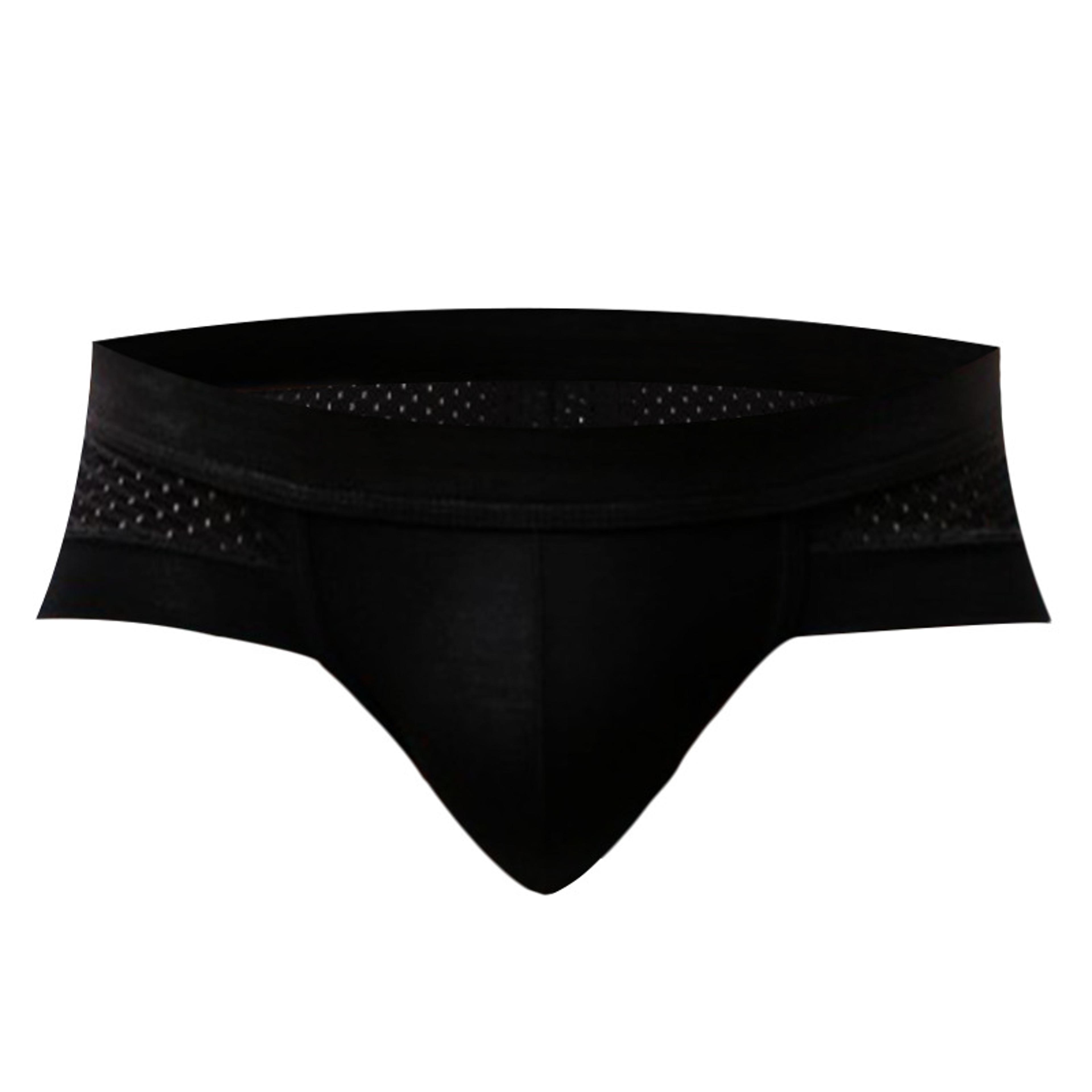Mesh Boxer Briefs For Men Quick Dry Low Rise Seamless Underwear 2