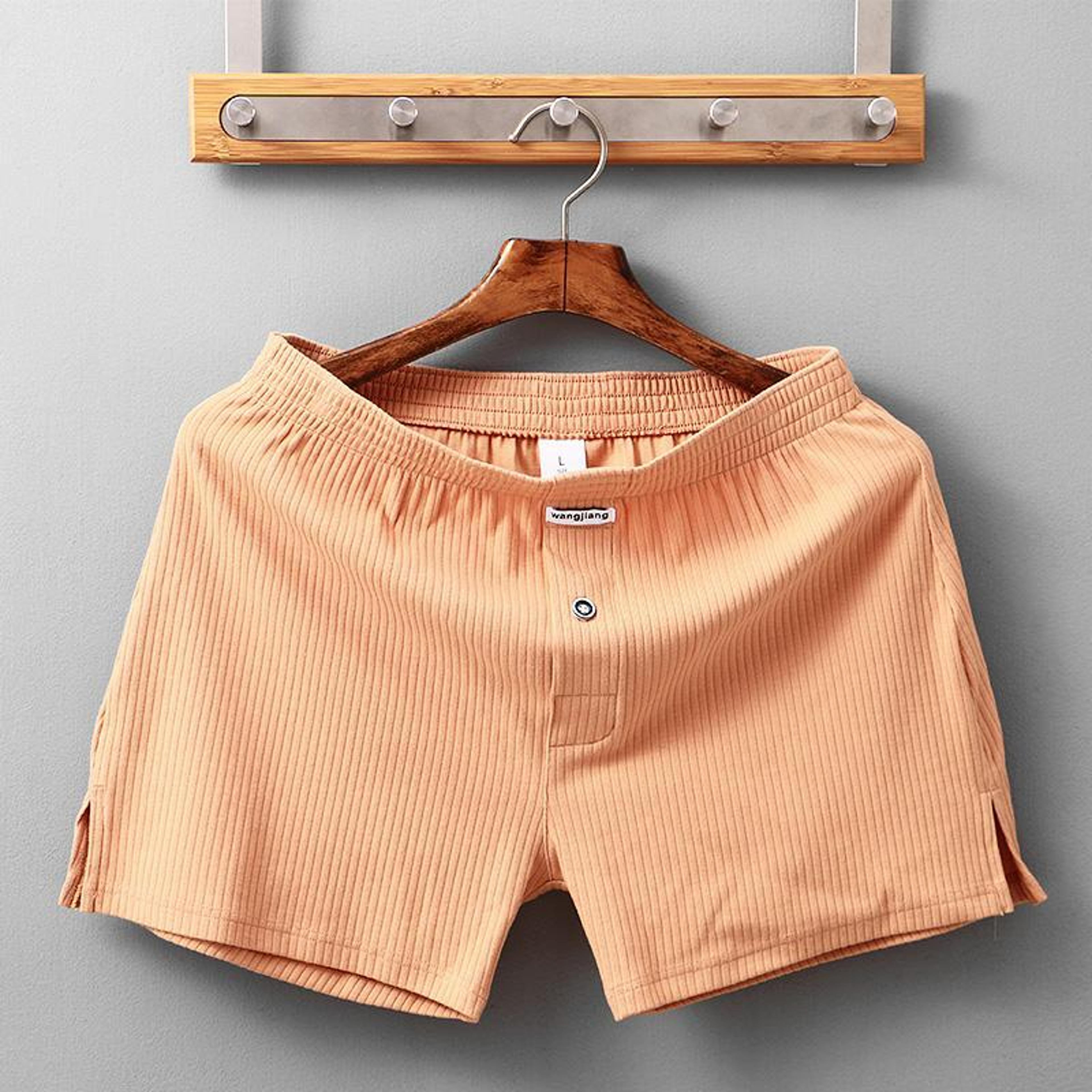Stretch Cotton Boxer Shorts For Men Soft Breathable Loungewear Underwear 3