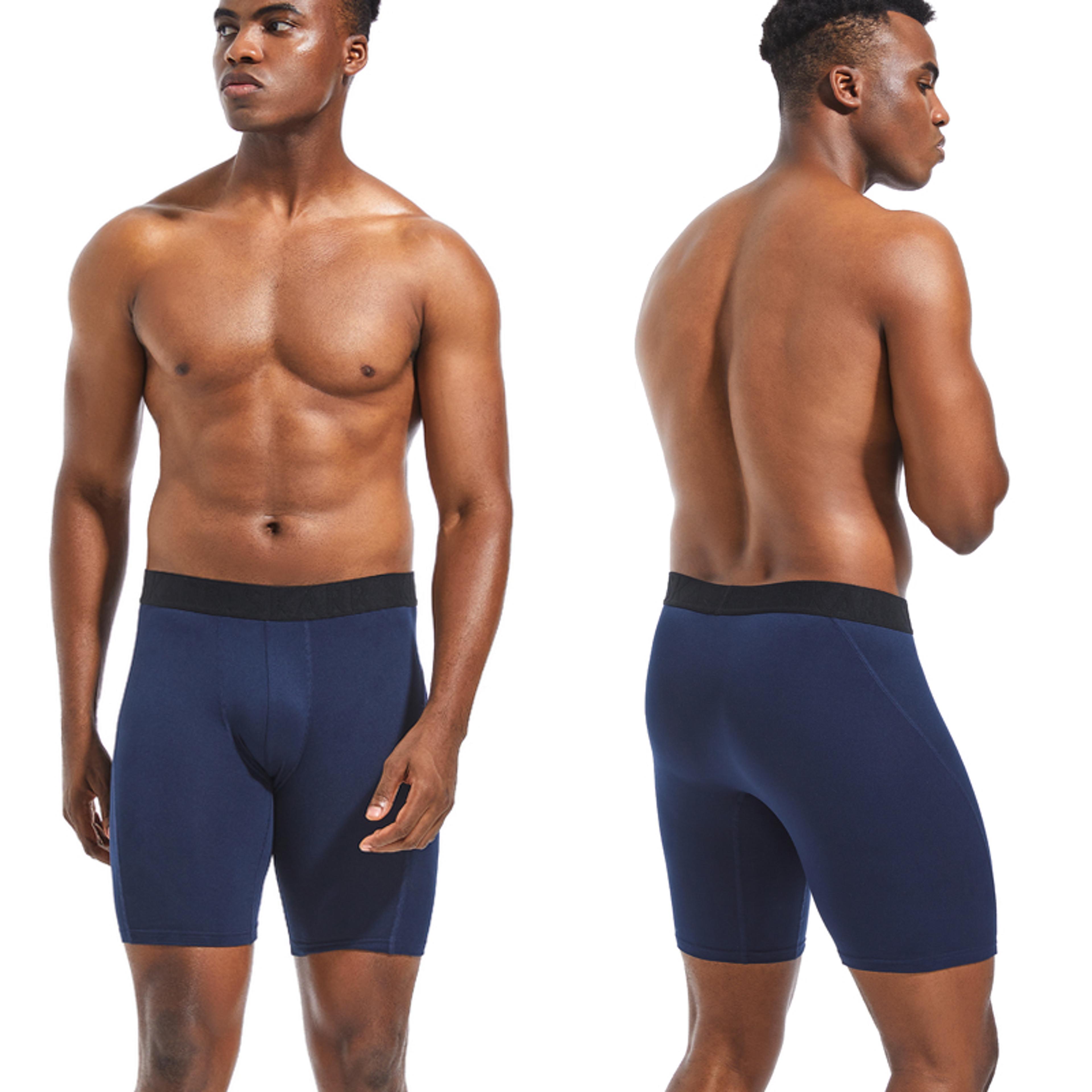 Comfort Flex Long Mens Boxer Briefs Stretch Boxer Shorts For All Day Comfort 3