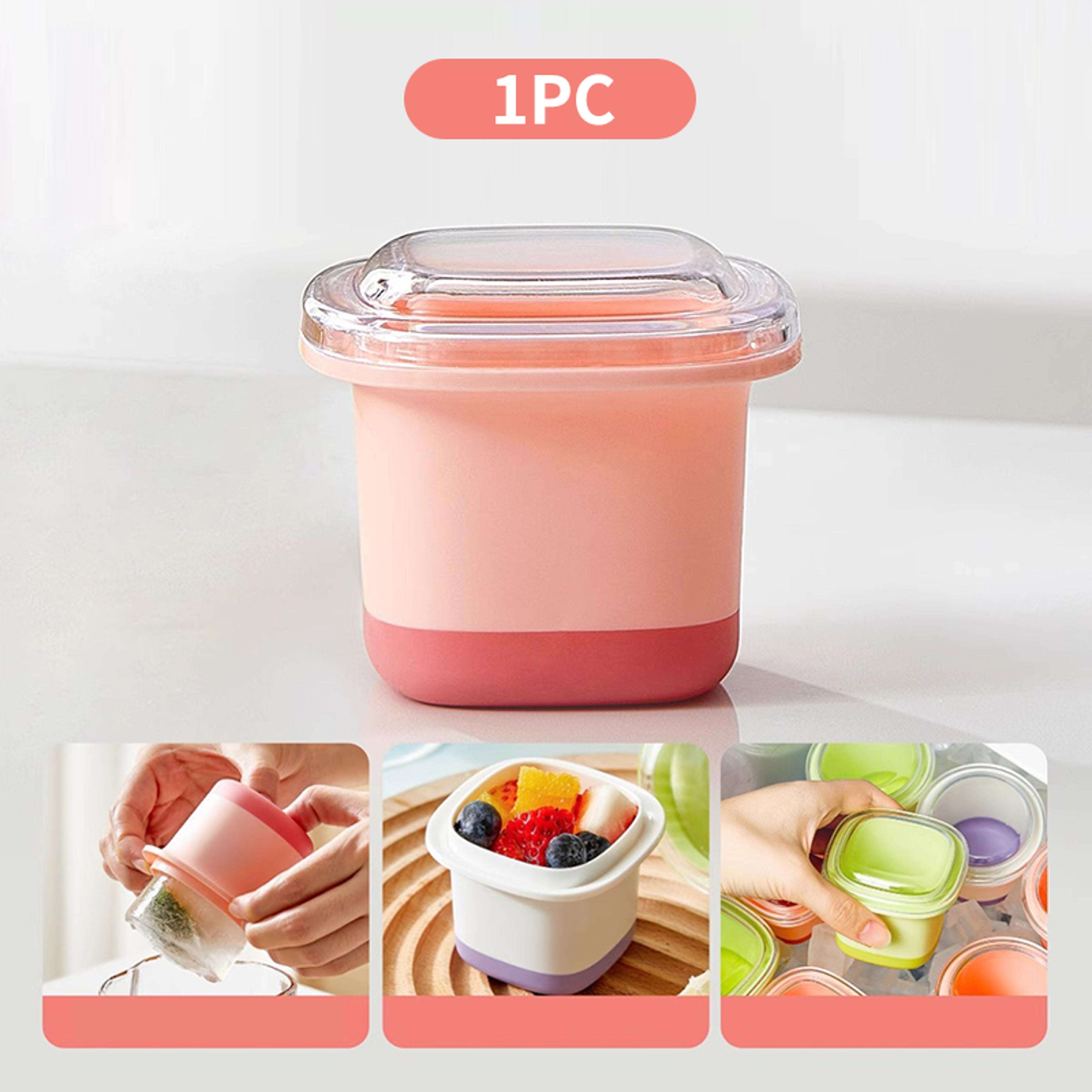 Large Ice Cube Tray Food Grade Ice Mold Reusable Ice Maker For Chilled Drinks 9