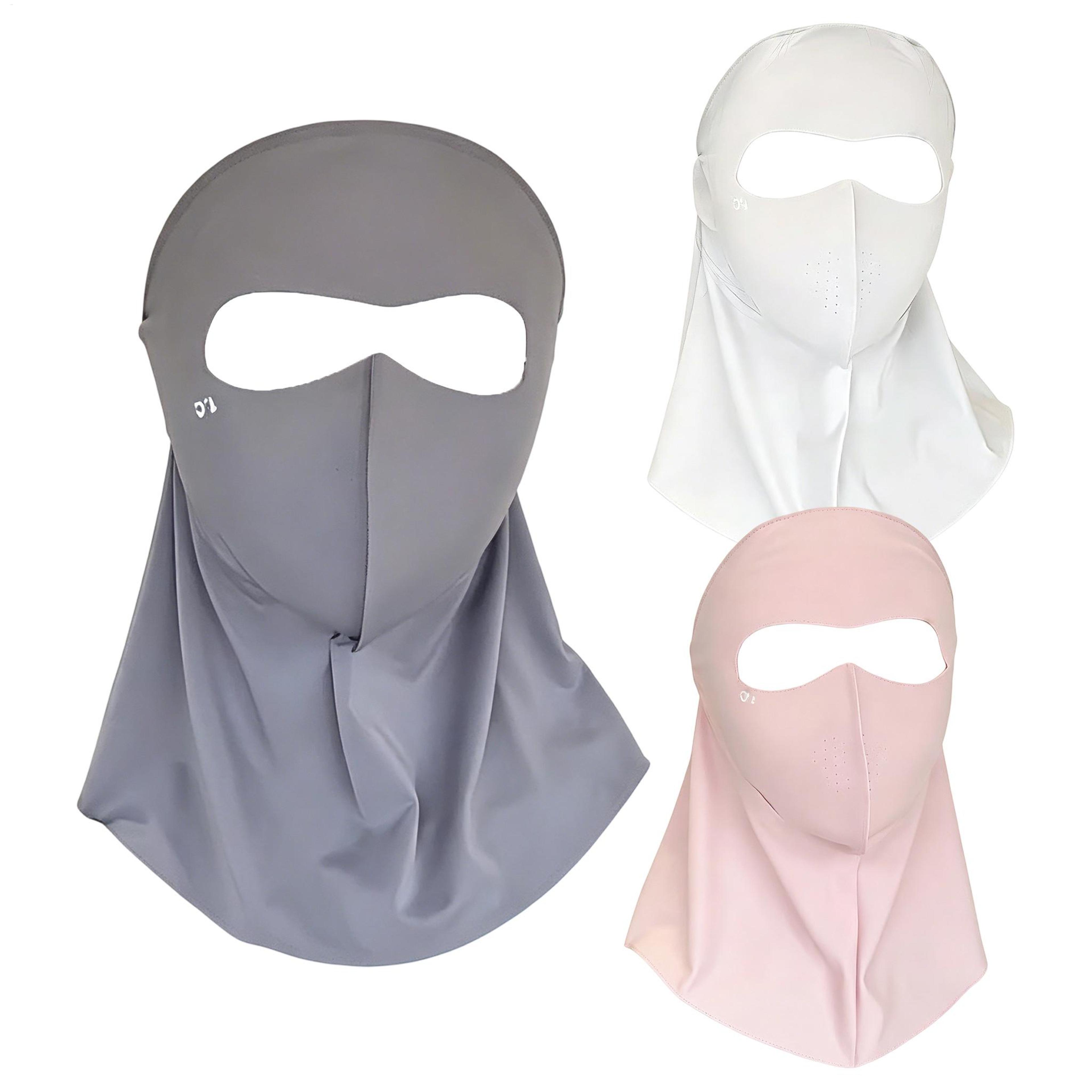 UPF UV Face Cover Breathable Sun Protection Face Mask For Cycling Hiking  Outdoor Sports 3