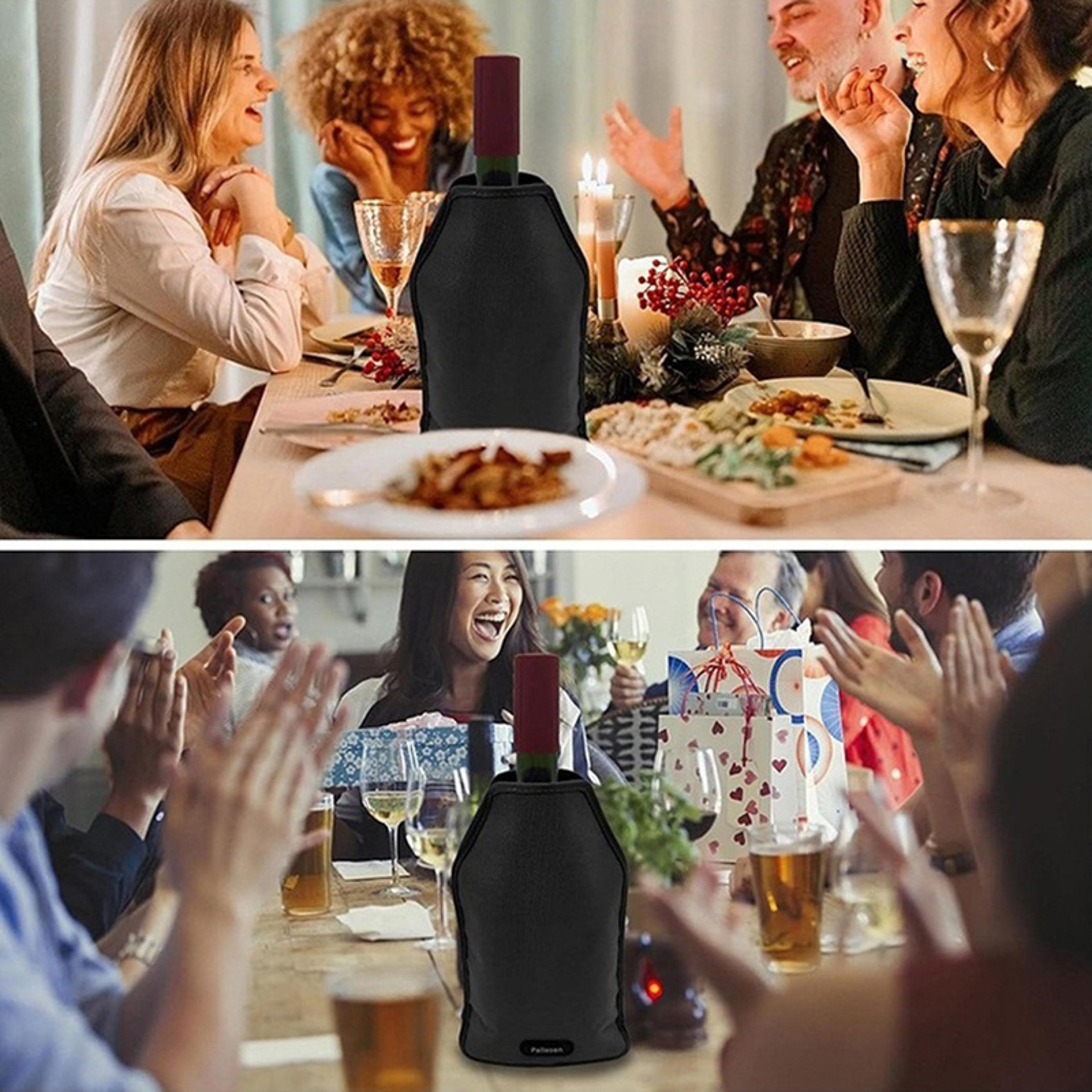 Portable Wine Bottle Cooler Champagne Ice Bucket For Wine Beer  Outdoor Picnics 5