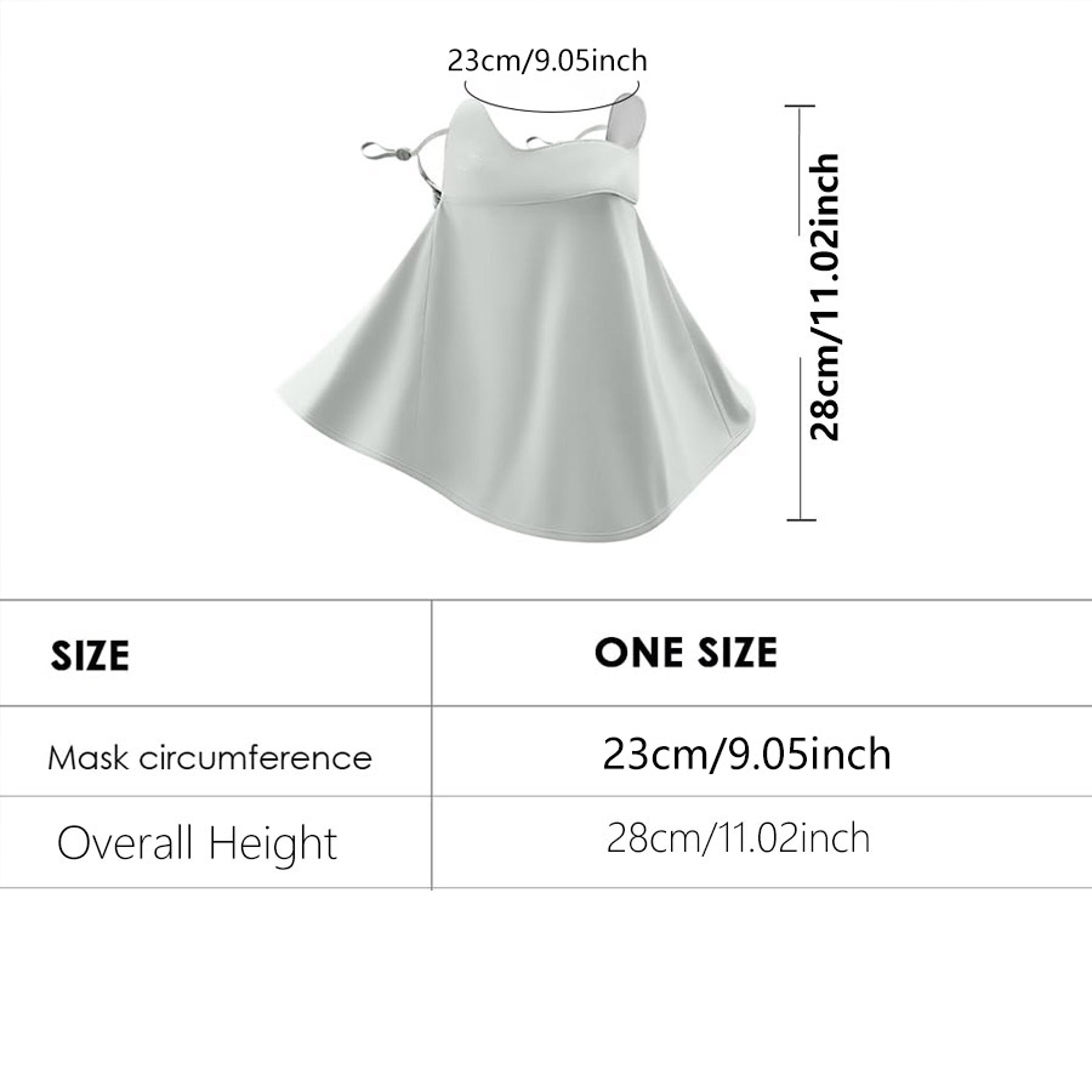 Cooling Ice Silk Cycling Face Mask With UV Protection Breathable Neck Gaiter 5