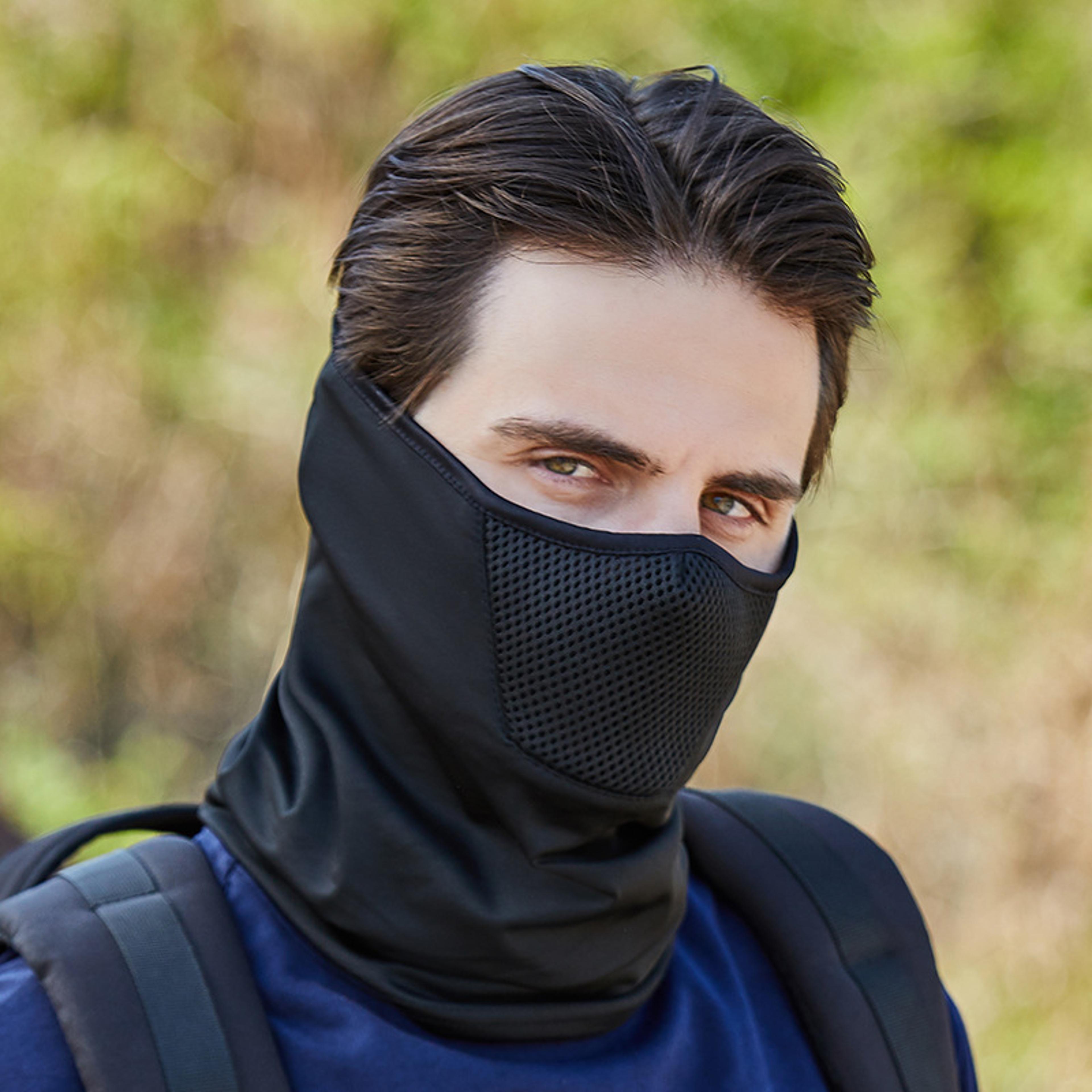 Cooling Neck Gaiter UV Protection Face Cover Breathable Motorcycle Hiking Mask 3