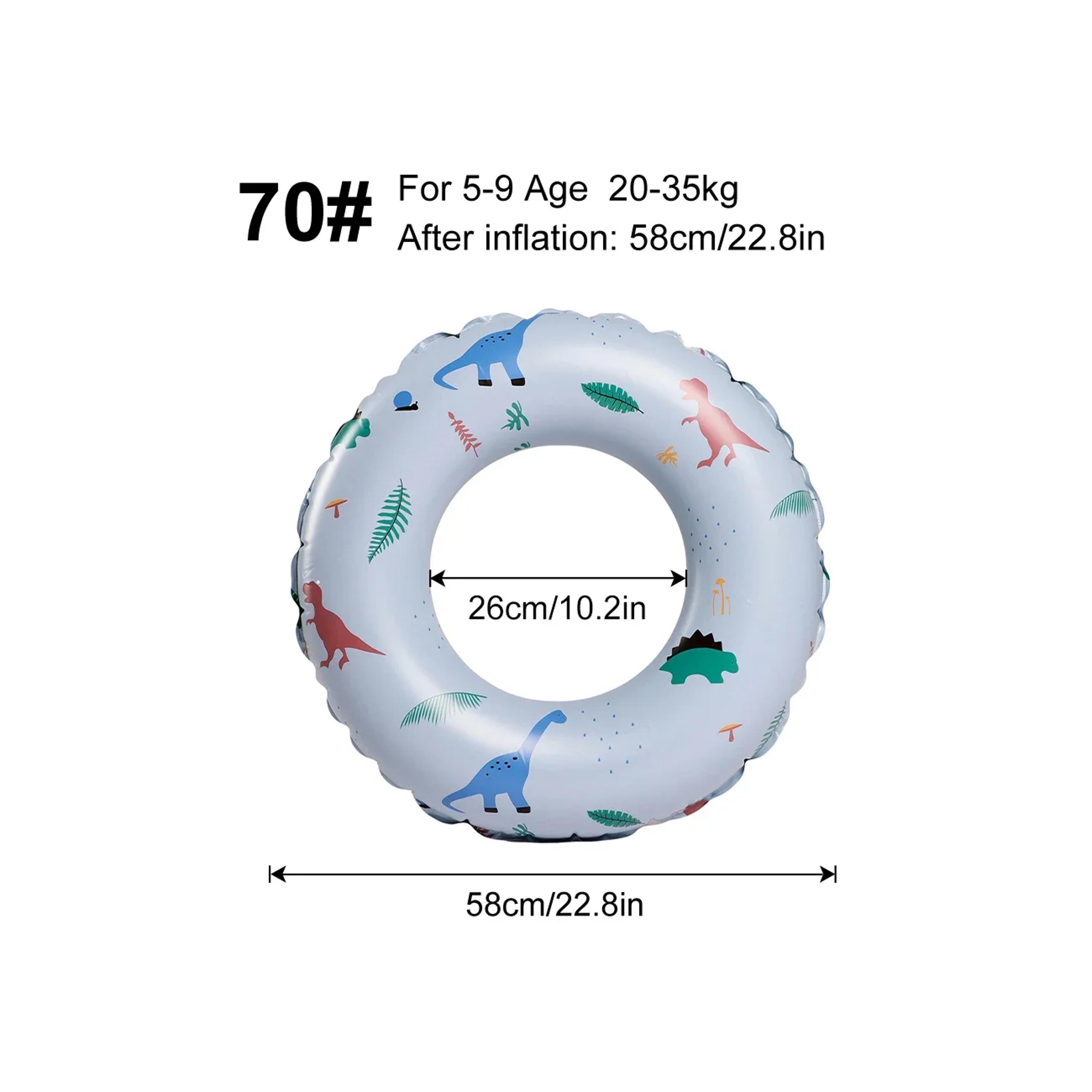 Dinosaur Pool Float Inflatable Swim Ring For Adults  Kids Summer Beach Fun 4