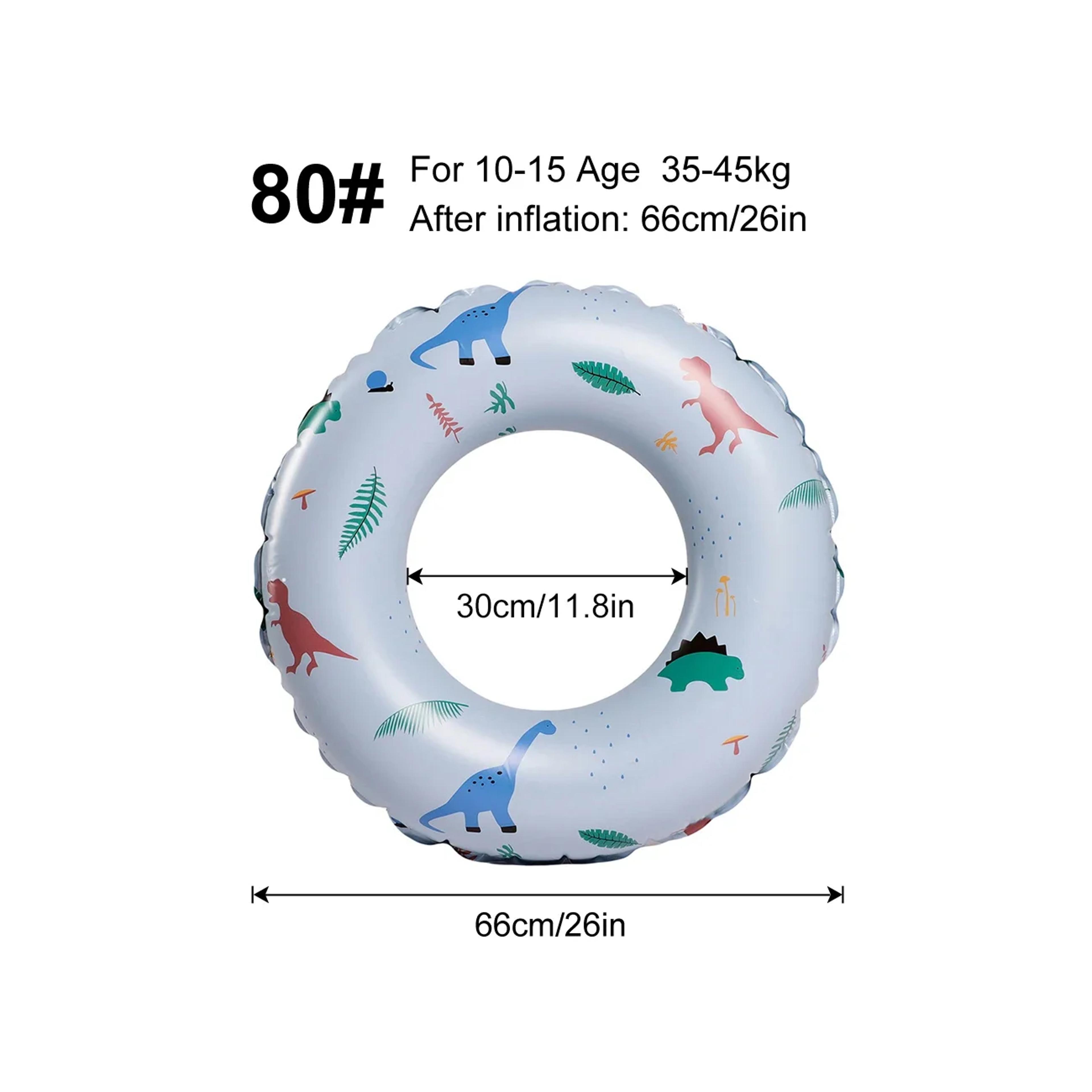 Dinosaur Pool Float Inflatable Swim Ring For Adults  Kids Summer Beach Fun 5