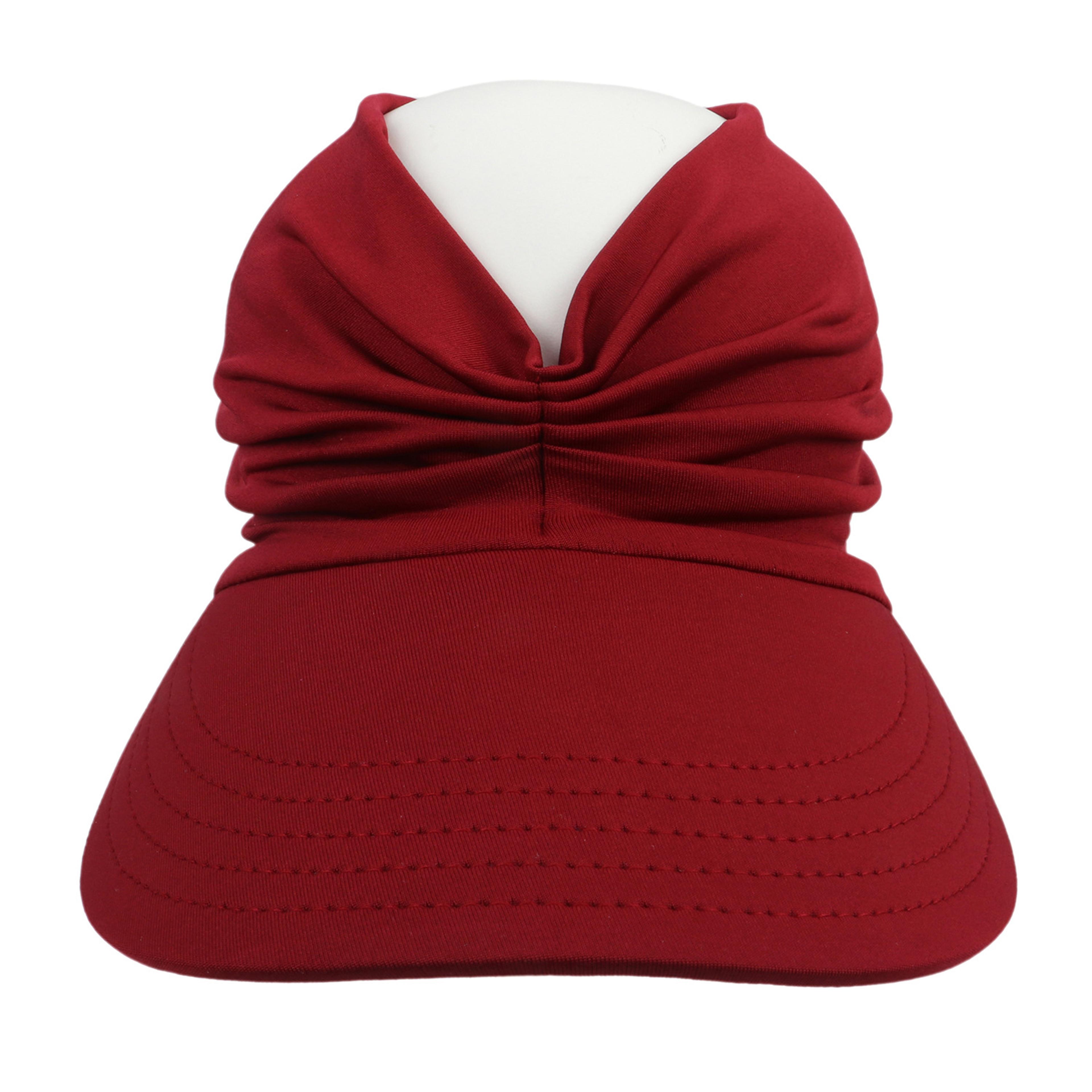 Womens Sun Visor Beach Sun Hat With UV Protection For Golf Running  Outdoor Summer Activities 5