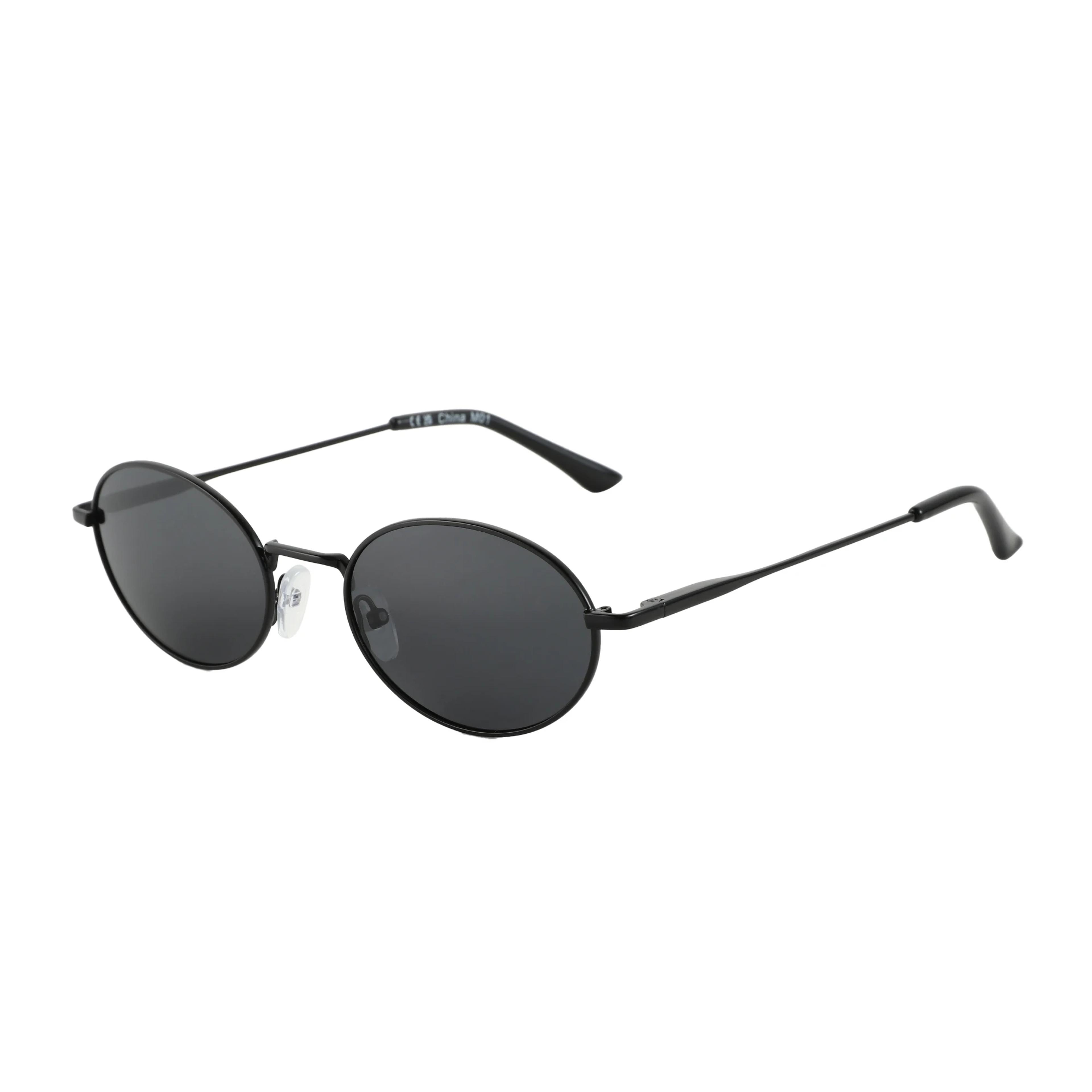 Retro Oval Polarized Sunglasses Vintage Small Oval Shades 5