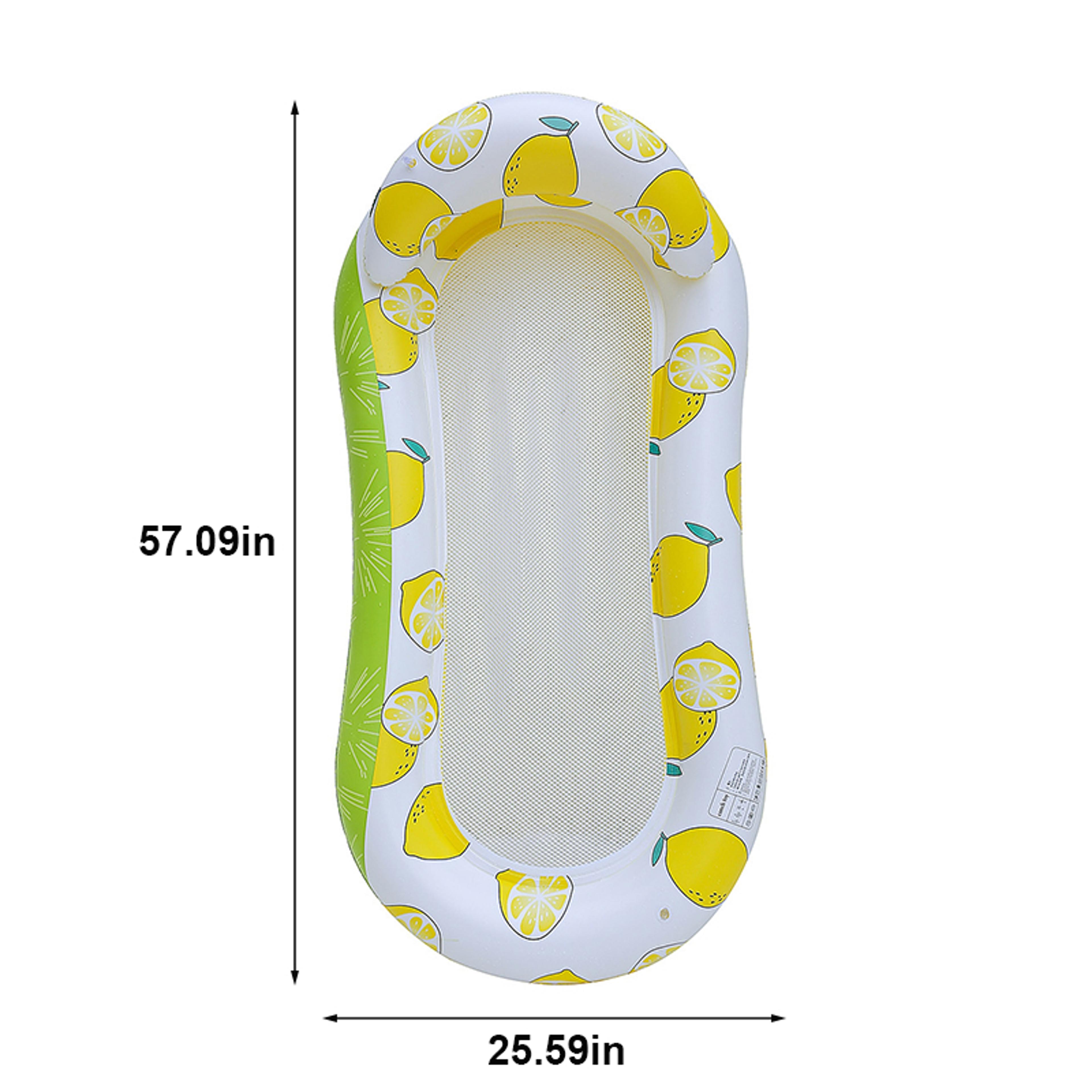 Inflatable Water Hammock Pool Float Lounge Chair 8