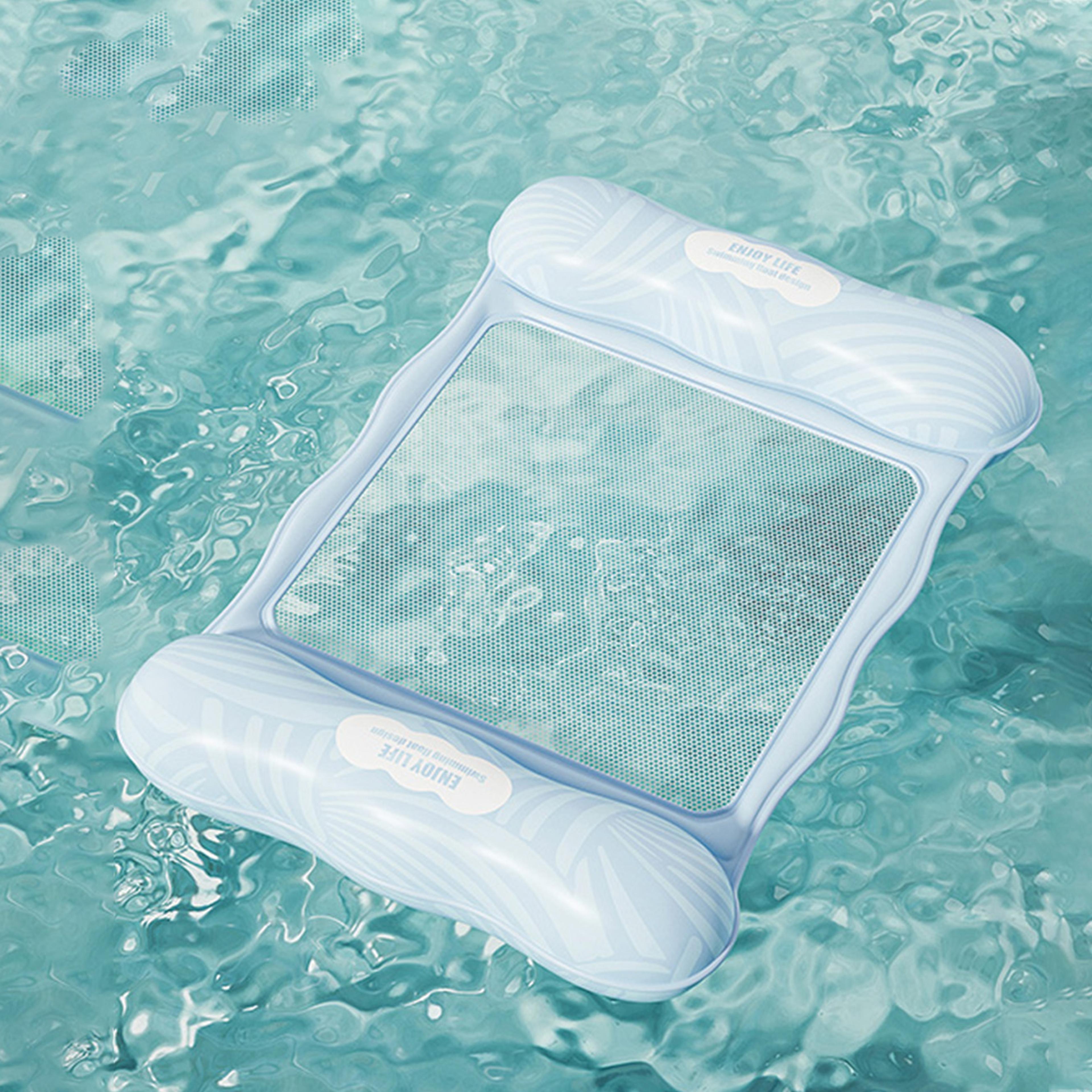 Inflatable Pool Float Water Hammock With Mesh Seat For Adults 9