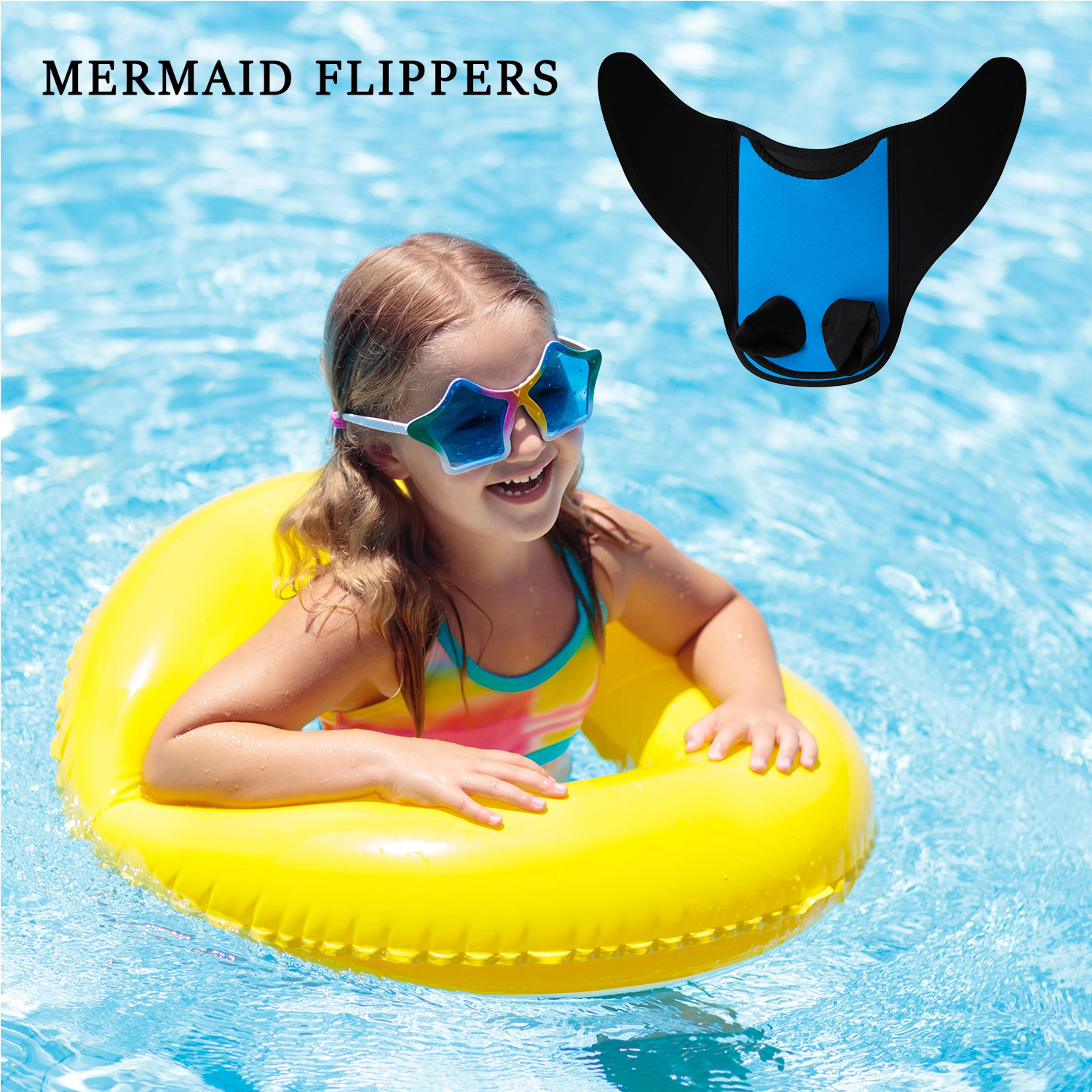Kids Mermaid Monofin Swim Fin For Mermaid Tail Swimming And Snorkeling 2