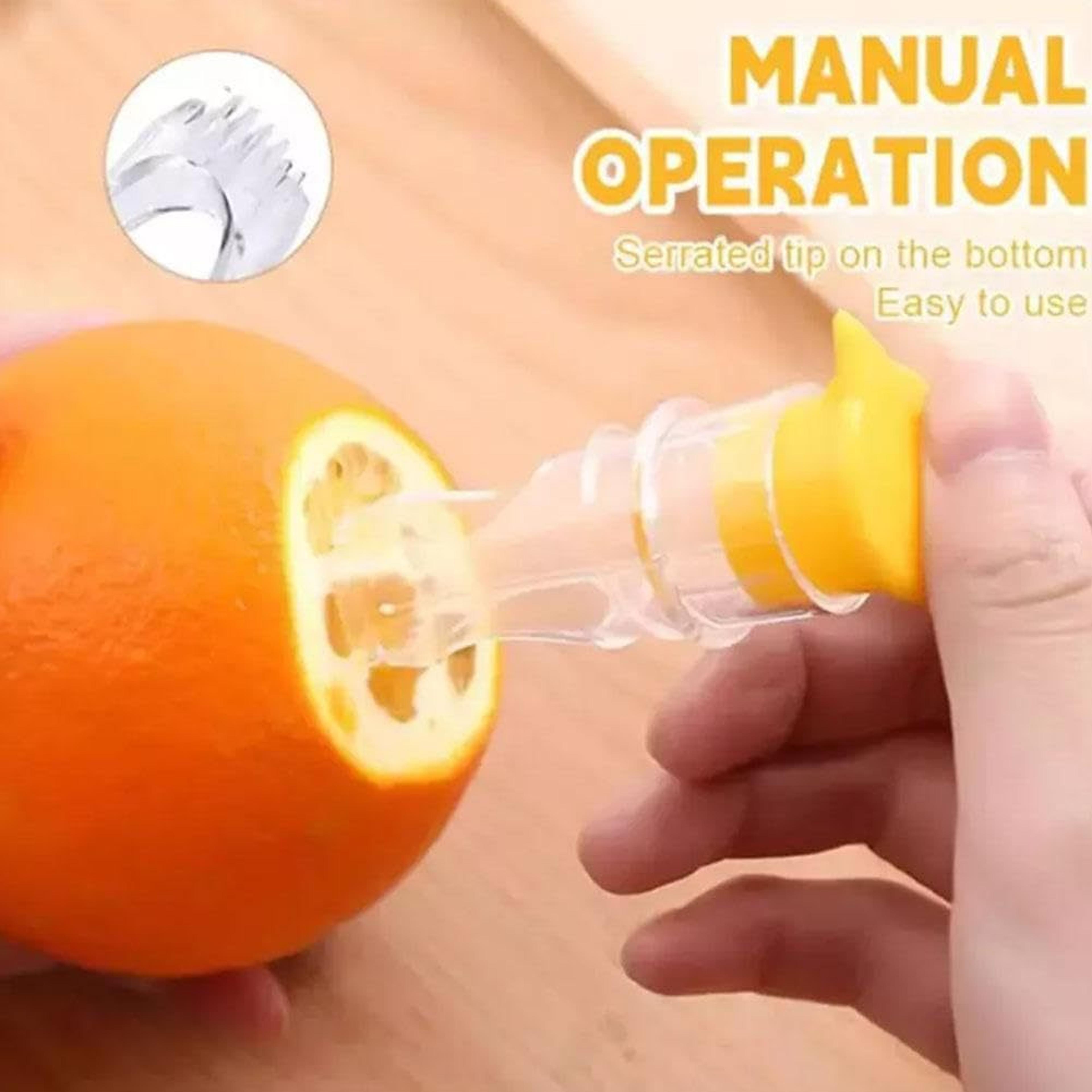 Fresh Seal Manual Citrus Juicer Mini Lemon Squeezer  Orange Juice Extractor 1