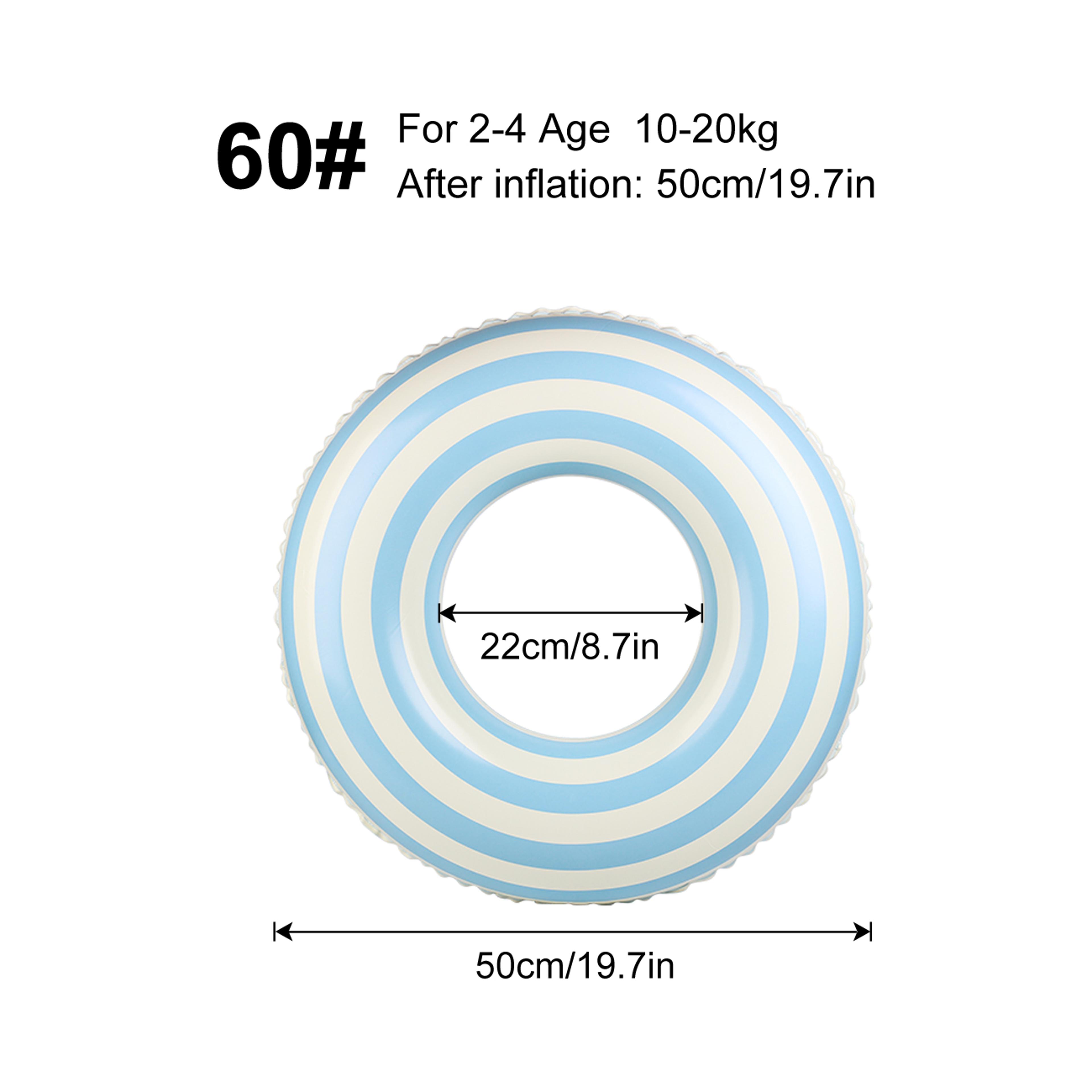 Summer Pool Float Inflatable Swim Ring For Adults  Kids Beach  Pool Lounger 6