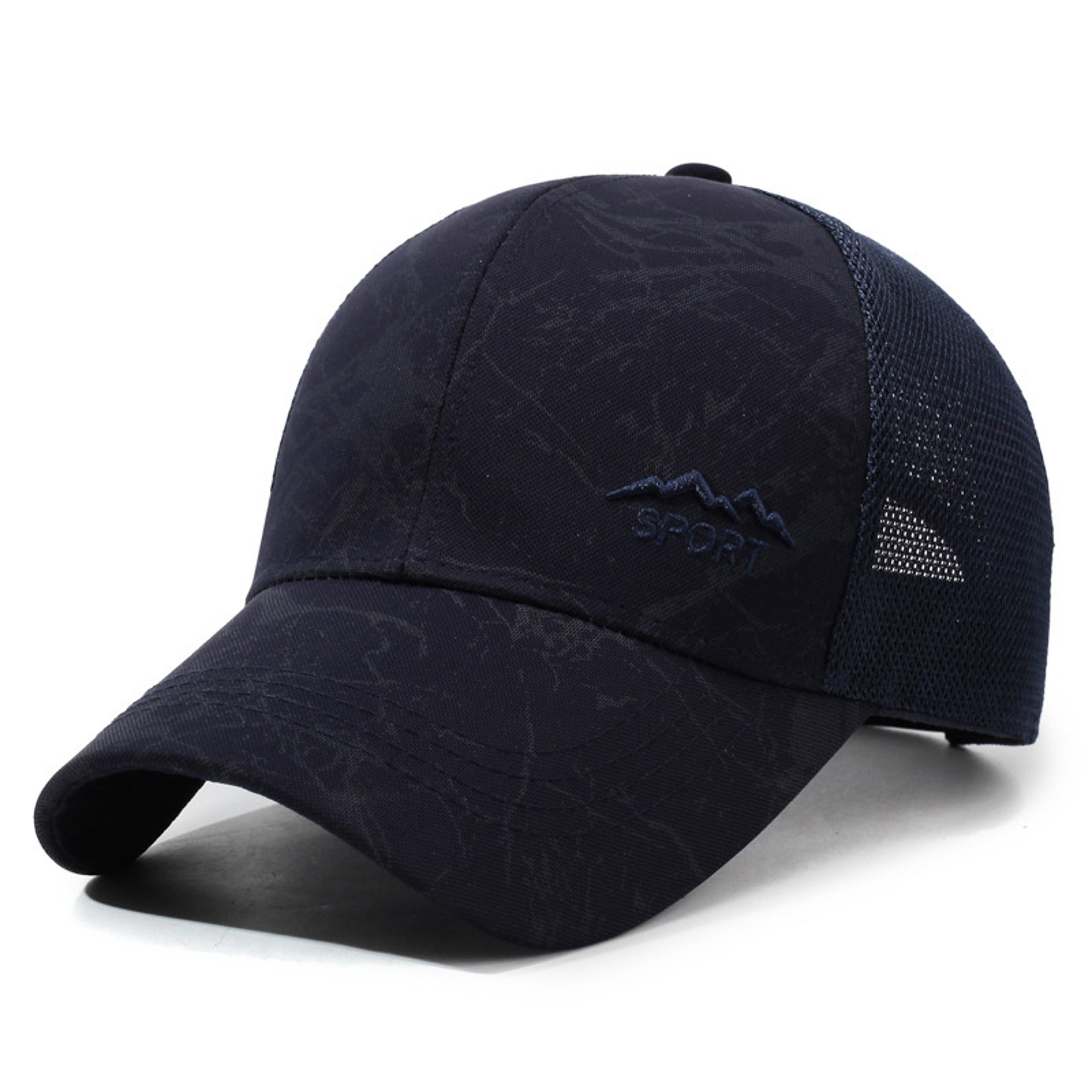 Cooling Mesh Baseball Cap For Men Breathable Trucker Hat Outdoor Fishing Sun Visor 6