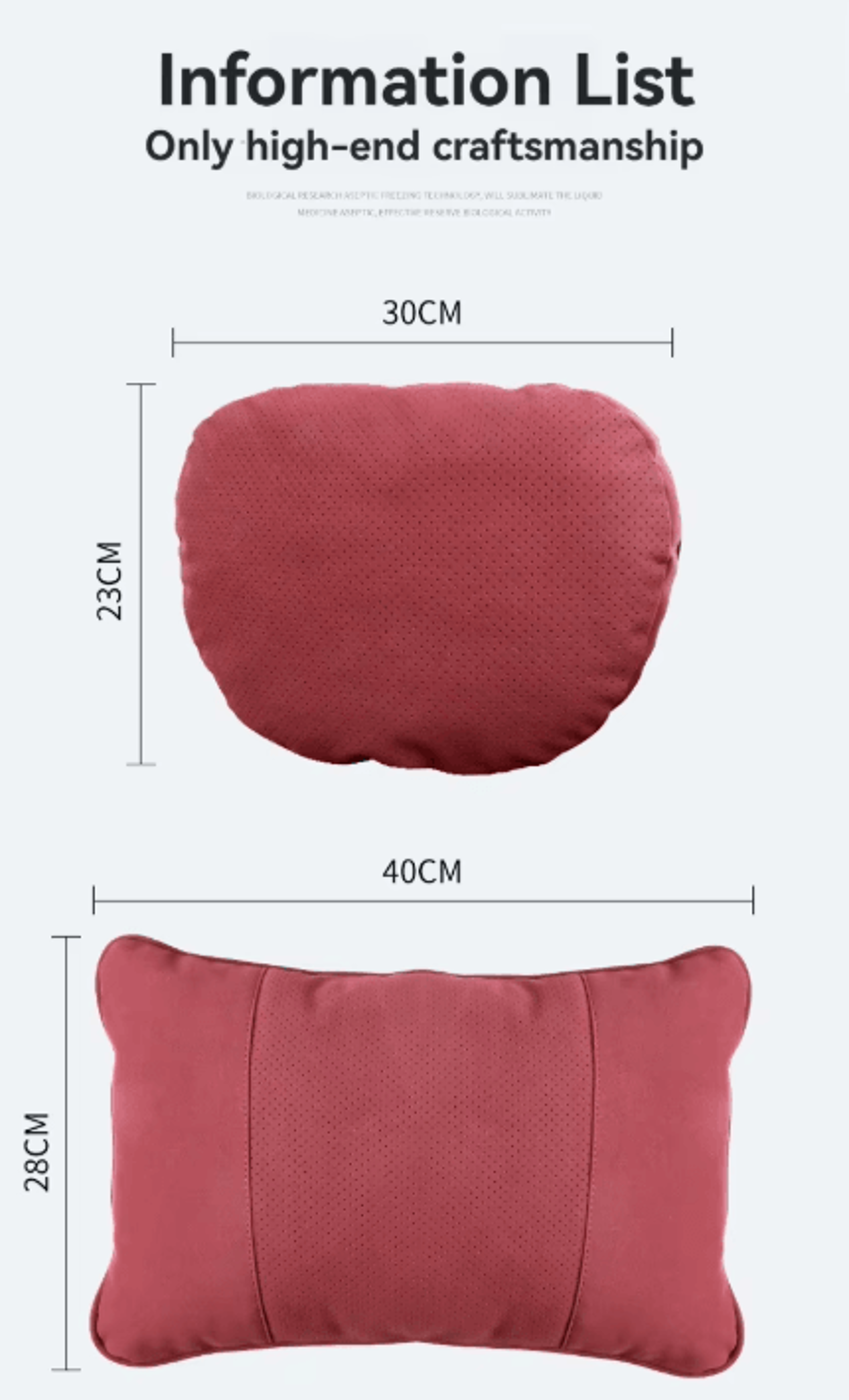 Model 3 Y X S Neck Pillow Headrest Support For Car Seats 6