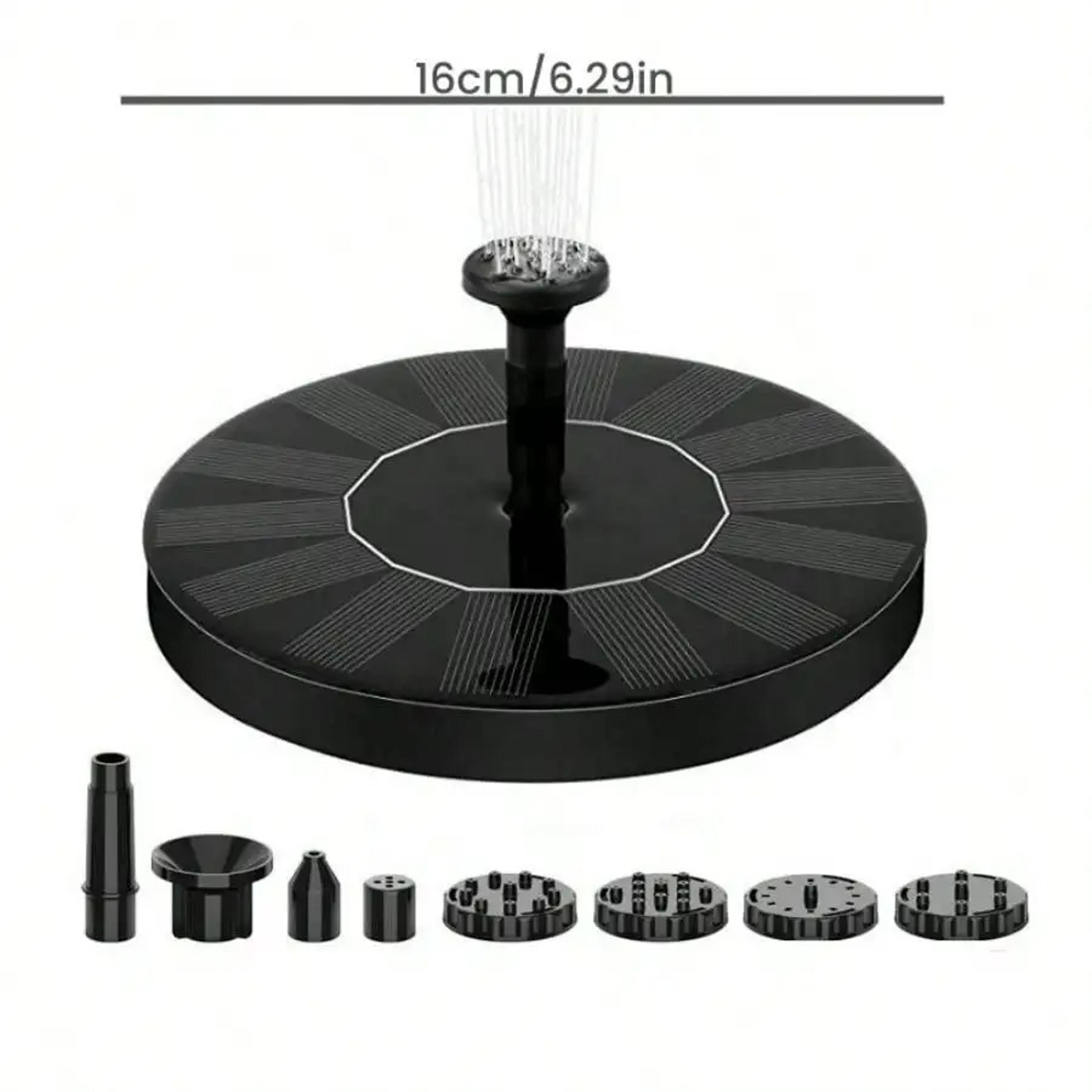 New Mini Solar Water Fountain Garden Pond Pool Waterfall Solar Powered Bird Bath Decor Outdoor Gard 6