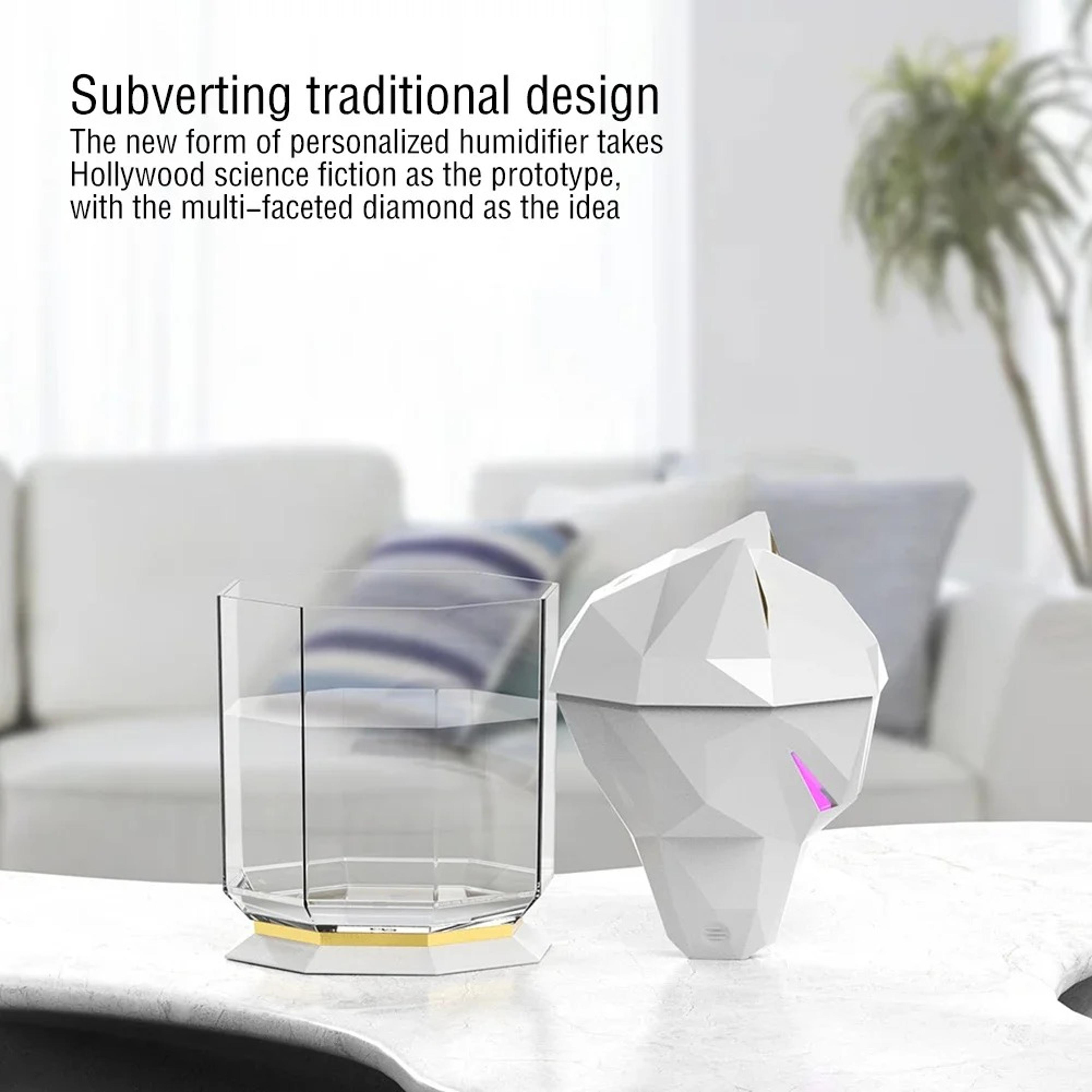 Portable Air Humidifier USB Essential Oil Diffuser With Cold Fog Spray And LED Light For Home And O 2