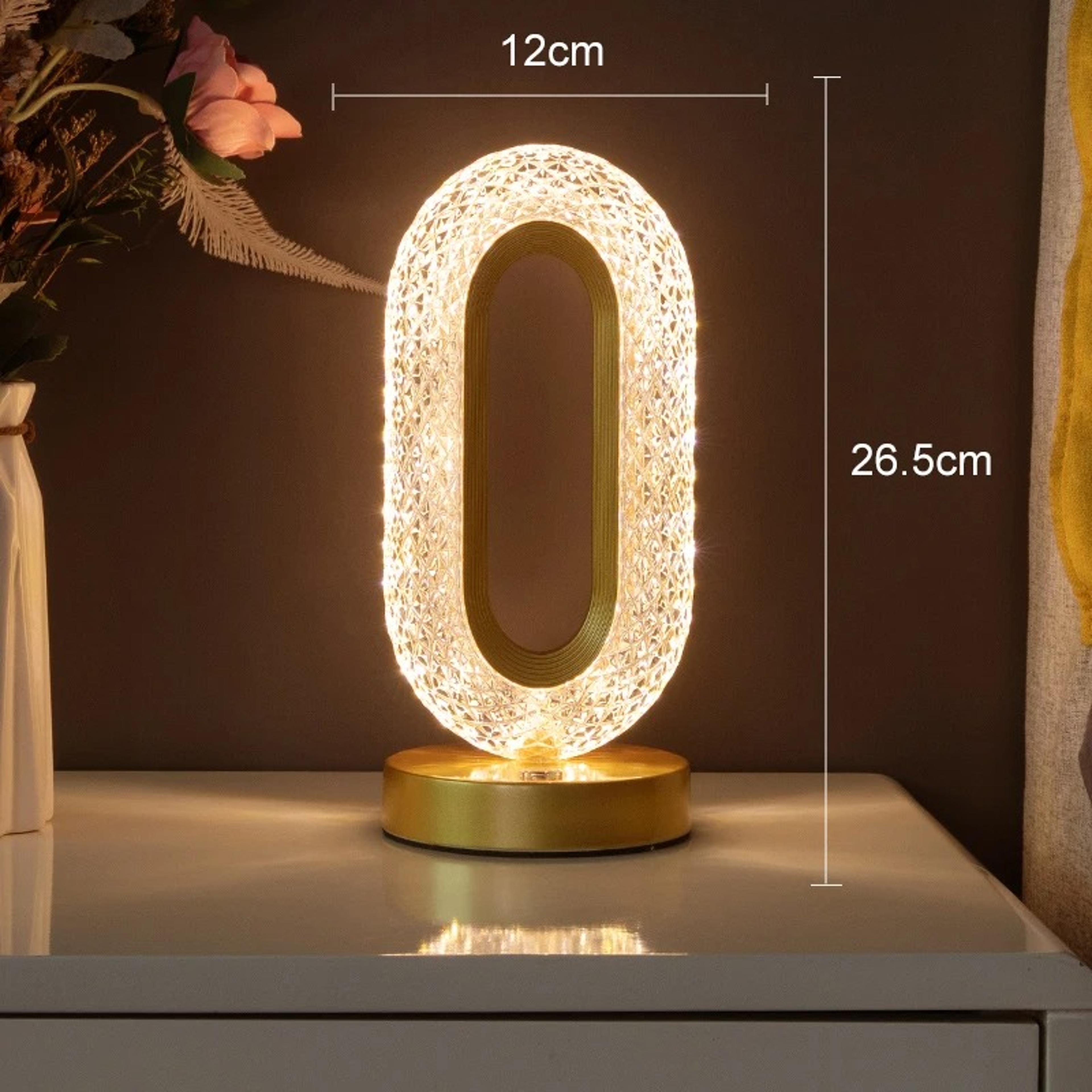 3D Moon Lamp USB Bedside Table Light Crystal Touch Dimming Night Light For Bedroom Girls Room Aesth 4
