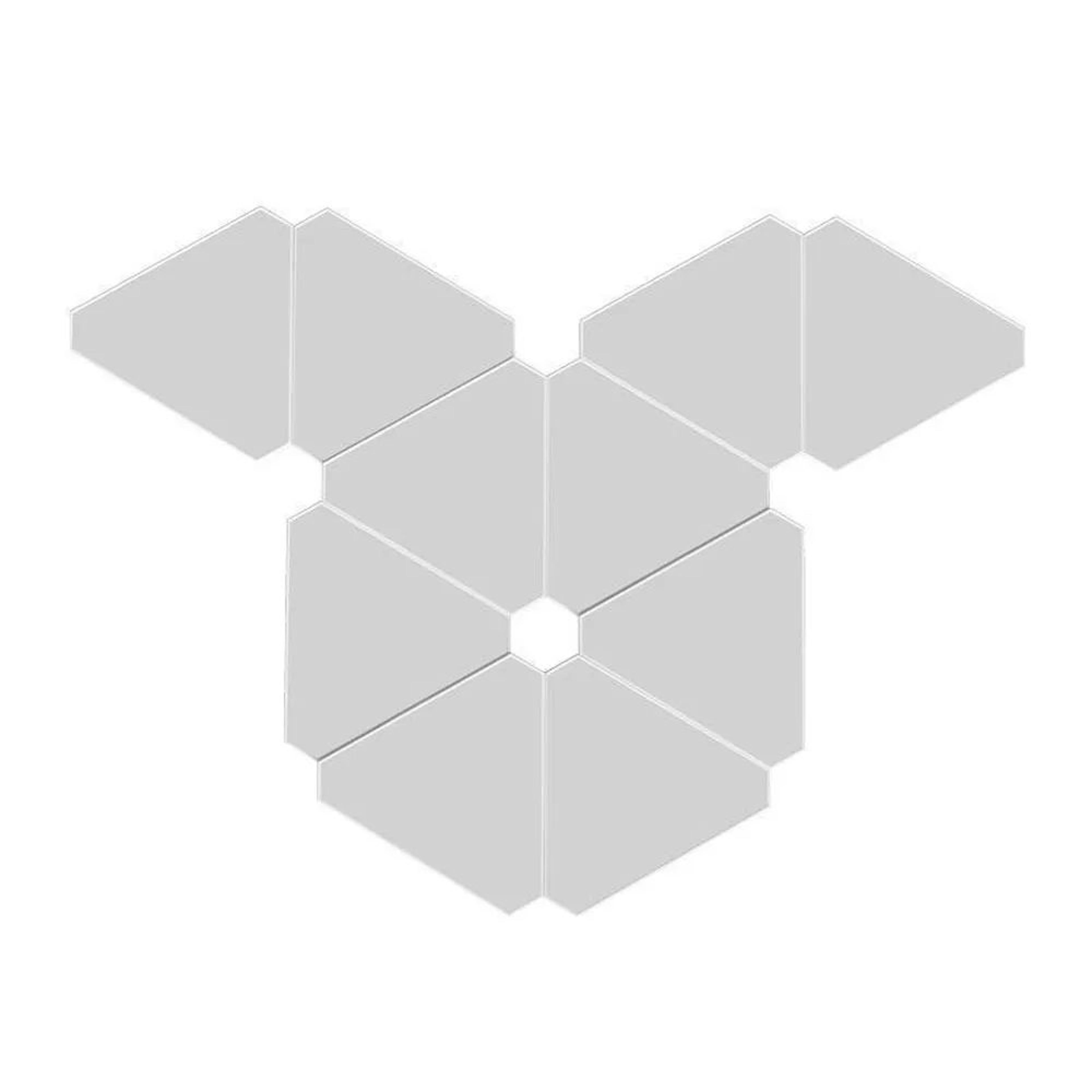 Quantum Atmosphere LED Triangle Lamps WIFI Bluetooth USB Smart Wall Light Creative Gaming Bedroom D 5