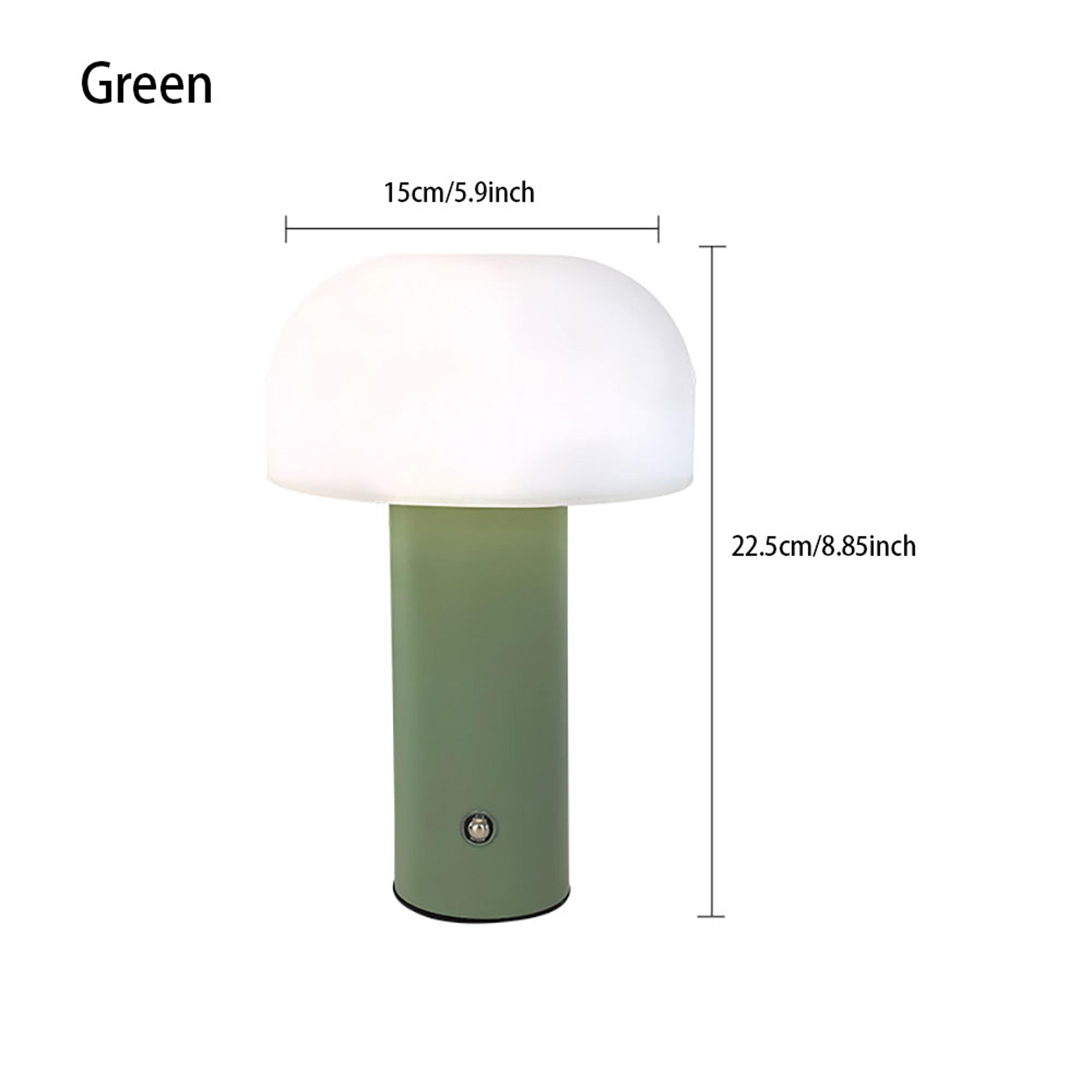 LED Charging Table Lamp New Mushroom Lamp With 3Colors Dimming Mushroom Night Light For Bar And Bed 5