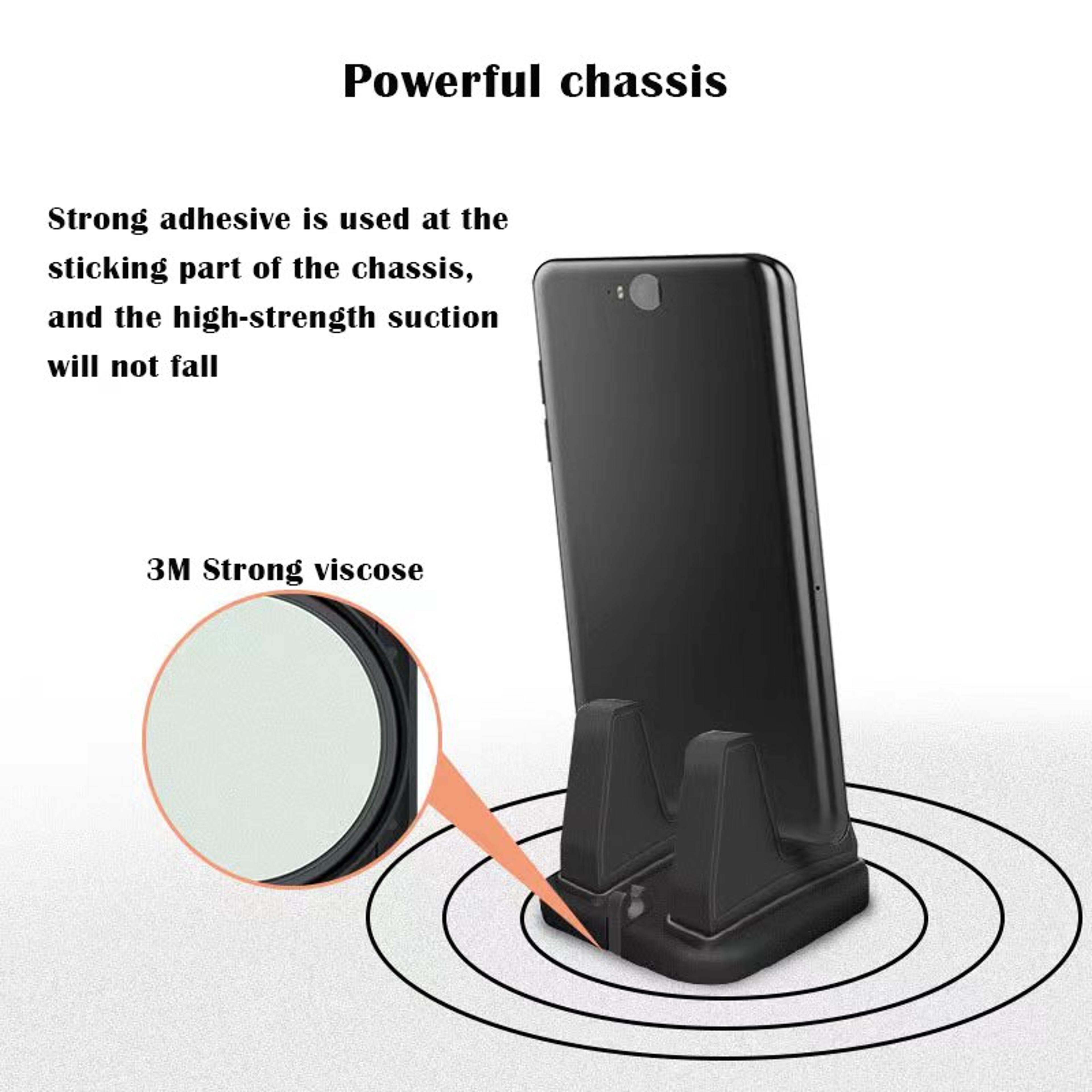 Universal 360 Rotatable Mobile Holder Car Bracket Mount Stand Non Slip GPS Navigation Phone Support 5