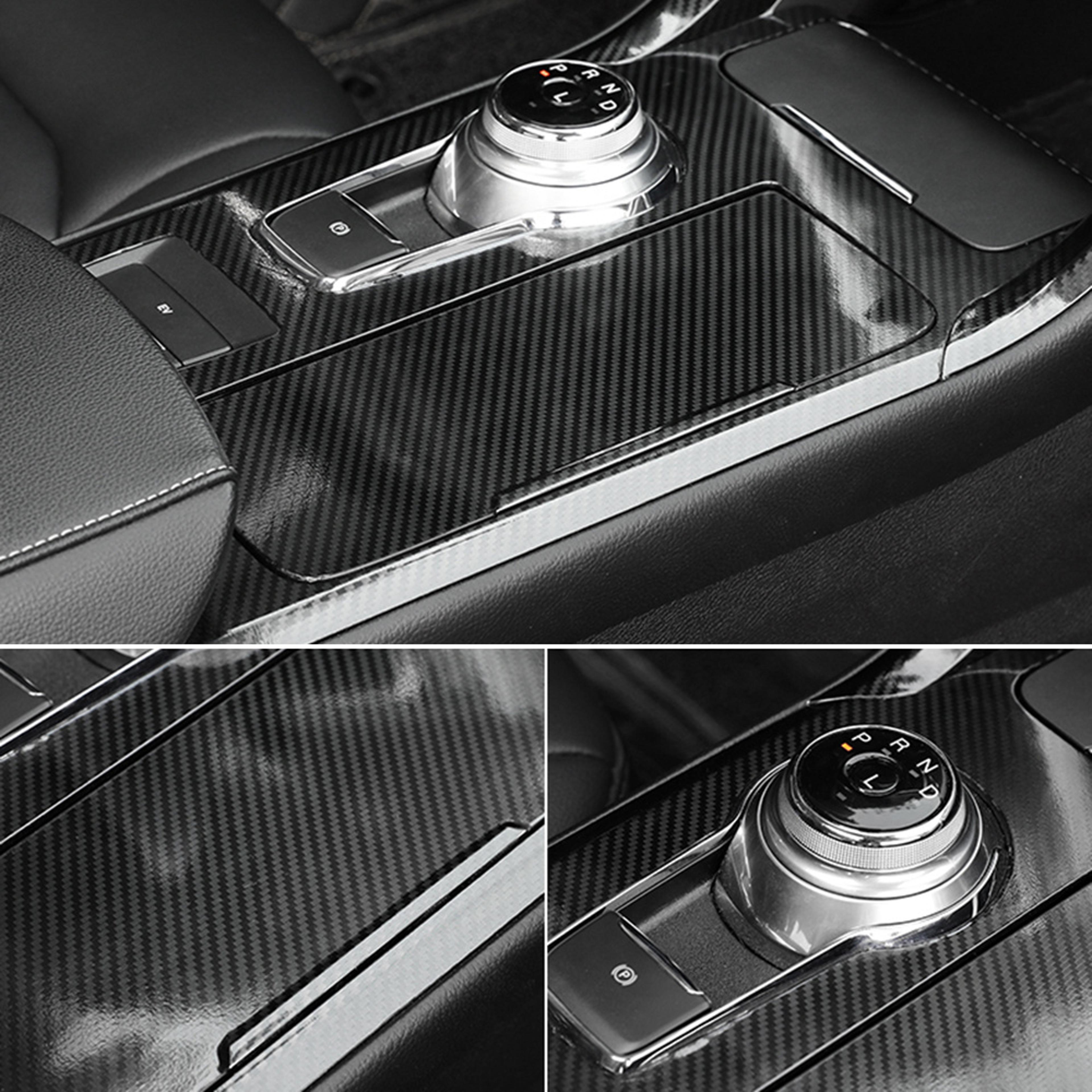 Glossy Black Carbon Fiber Wrap Matte Car Body Foil Auto Accessories Sticker Motorcycle Decoration F 1
