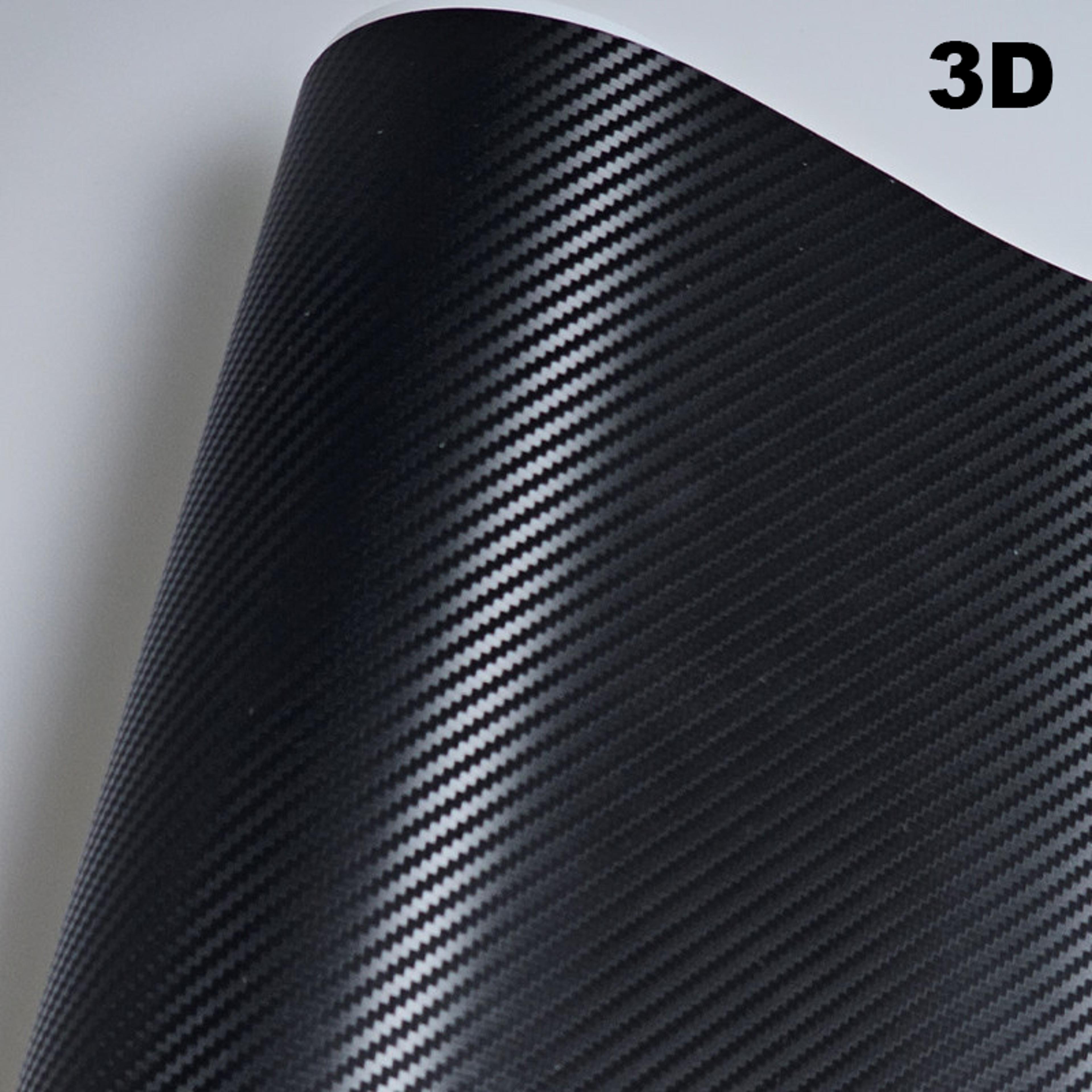 Glossy Black Carbon Fiber Wrap Matte Car Body Foil Auto Accessories Sticker Motorcycle Decoration F 6