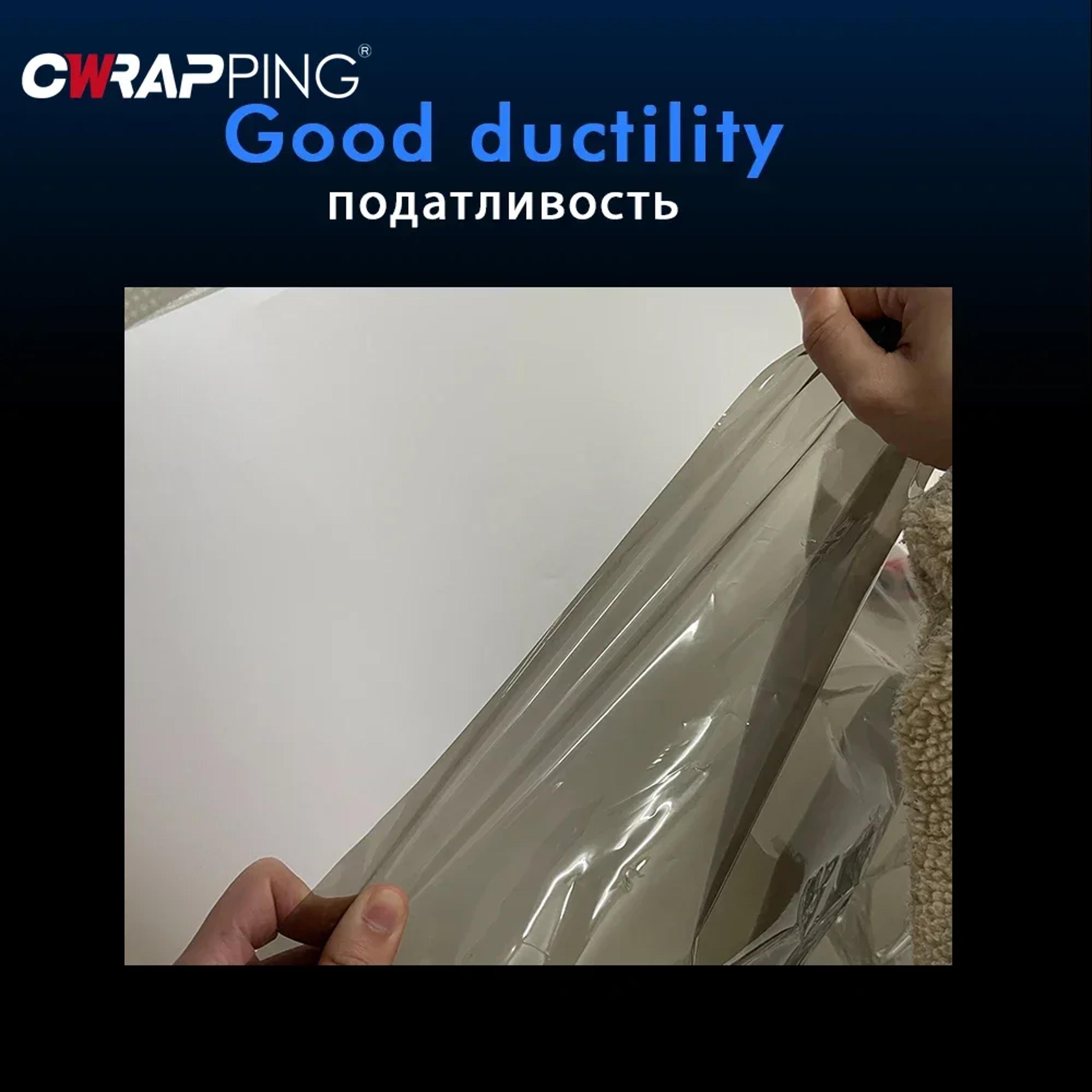 Smoke Black Headlight Taillight Vinyl Wrap Transparent Film Car Sticker Light Tint Foil Lamp Cover  3