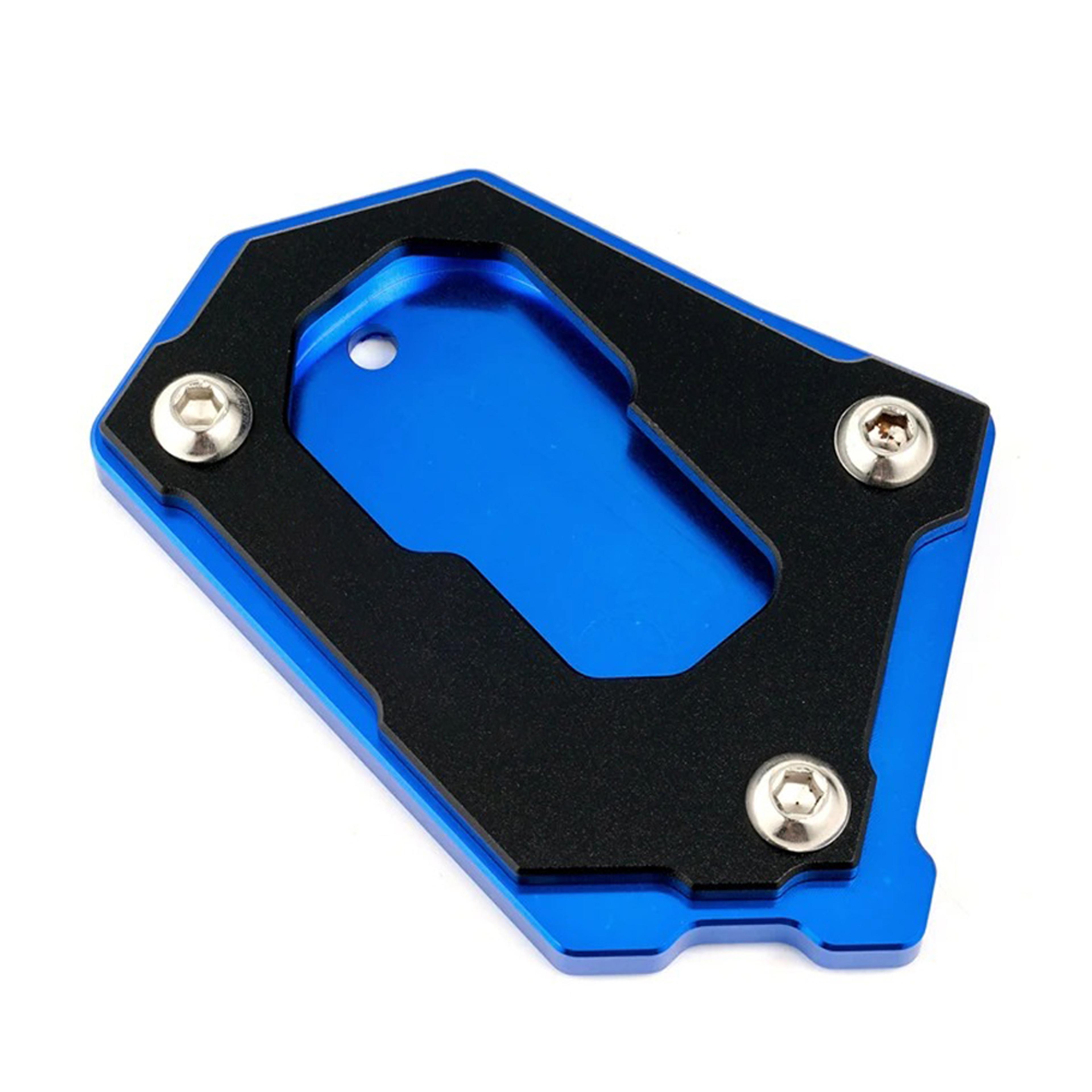 Side Stand Extension Pad Motorcycle Kickstand Base Support Durable AntiFall Pad 16
