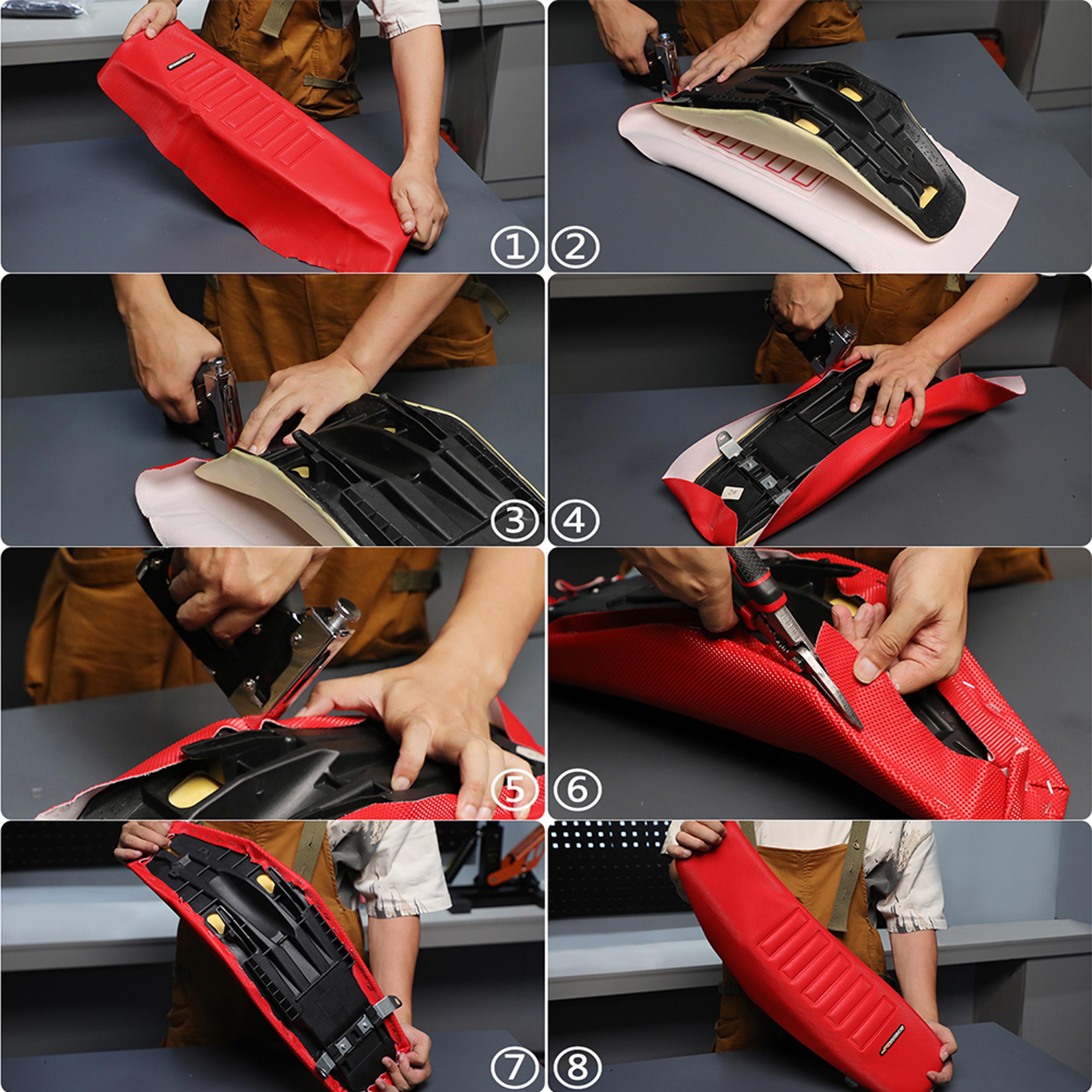 Universal Motorcycle Accessories Nonslip Waterproof Seat Cover Durable And Stylish 4