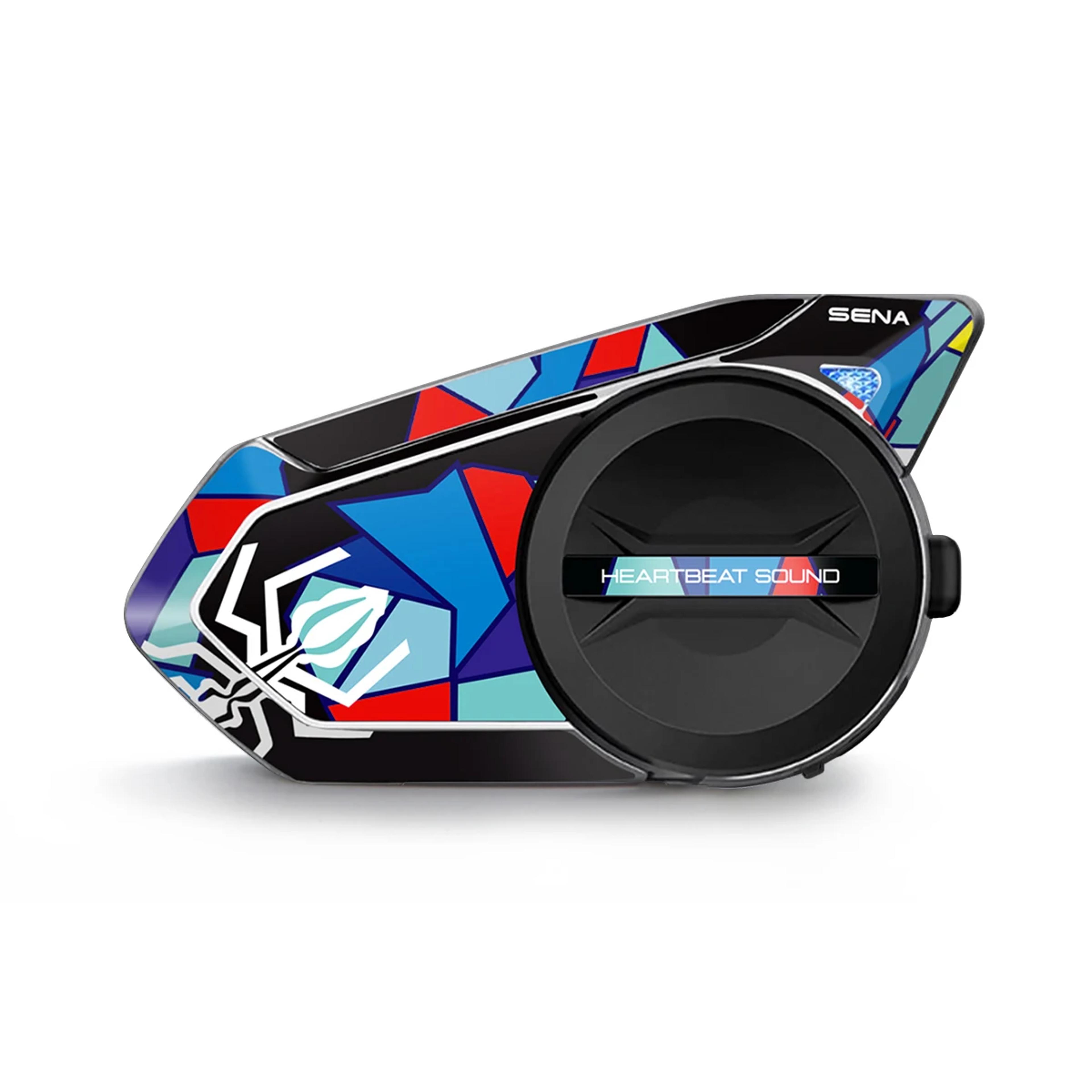 Bluetooth Headset For Motorcycle Helmet Earphone Headphone Decorative Stickers Protective Decals Ac