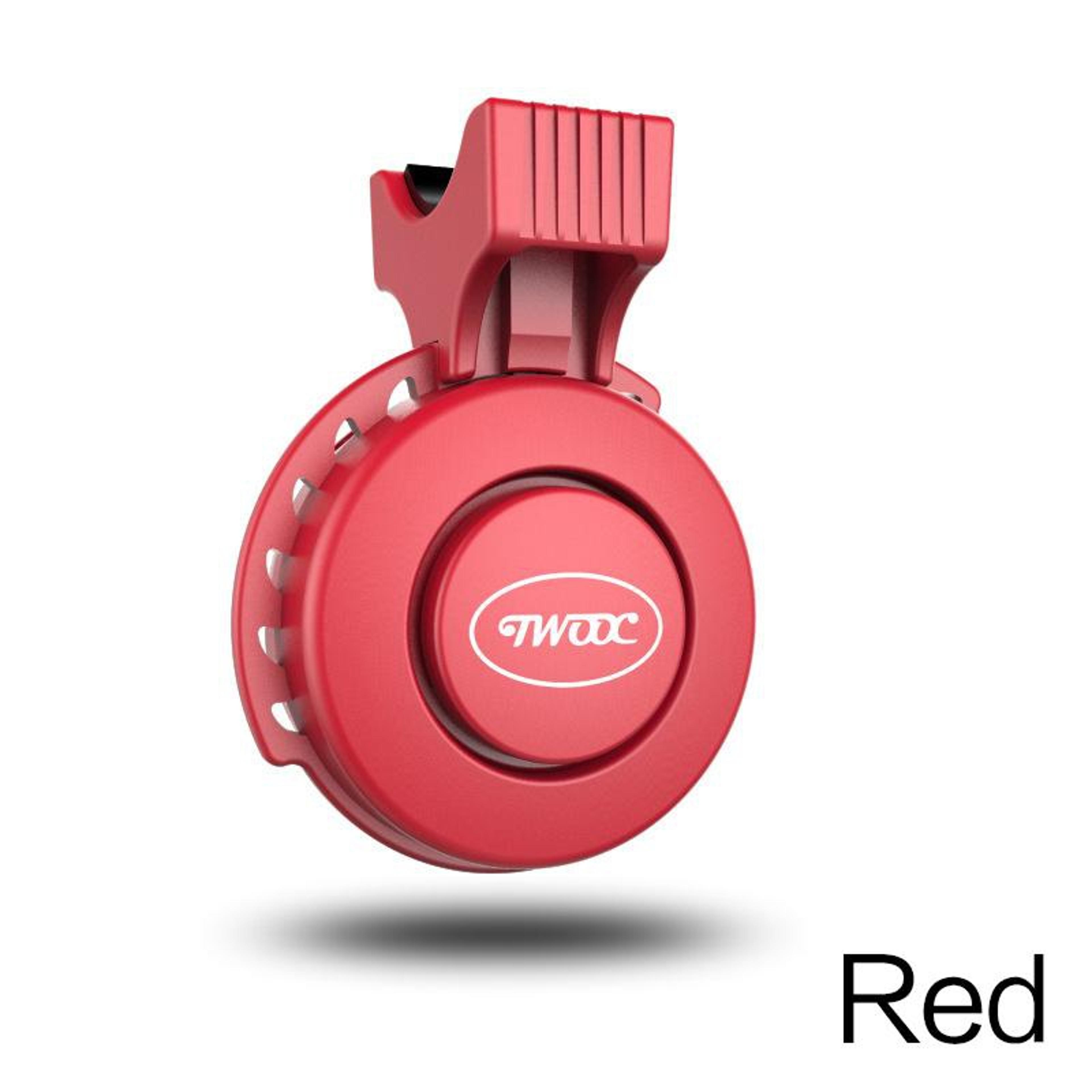 USB Rechargeable Bicycle Electric Horn Black ABS Cycling Bell Super Loud Riding Speaker Bike Safety 15