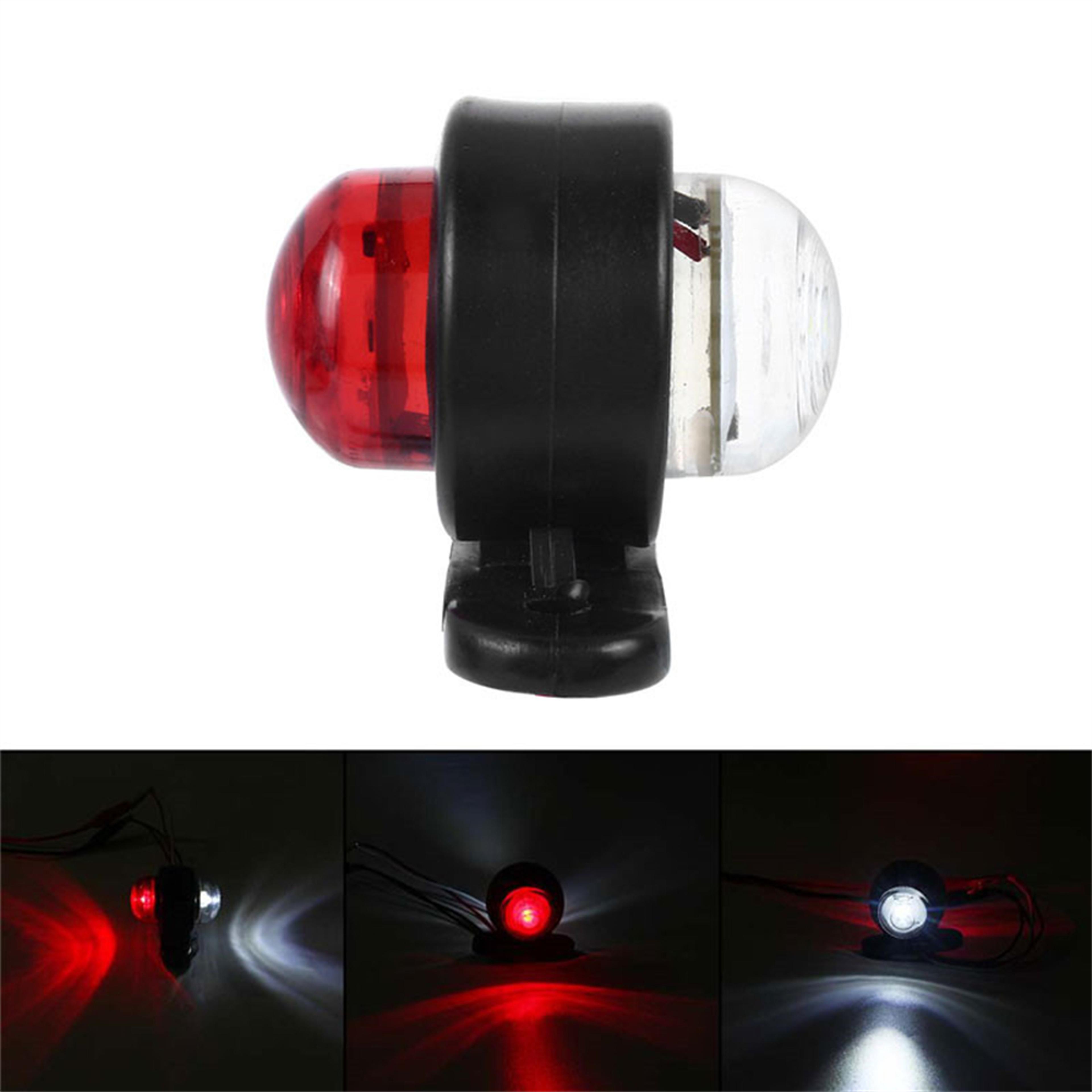 LED Side Marker Truck Tail Lights Outline Marker Lamp For Trailer Caravan Truck Parts 2