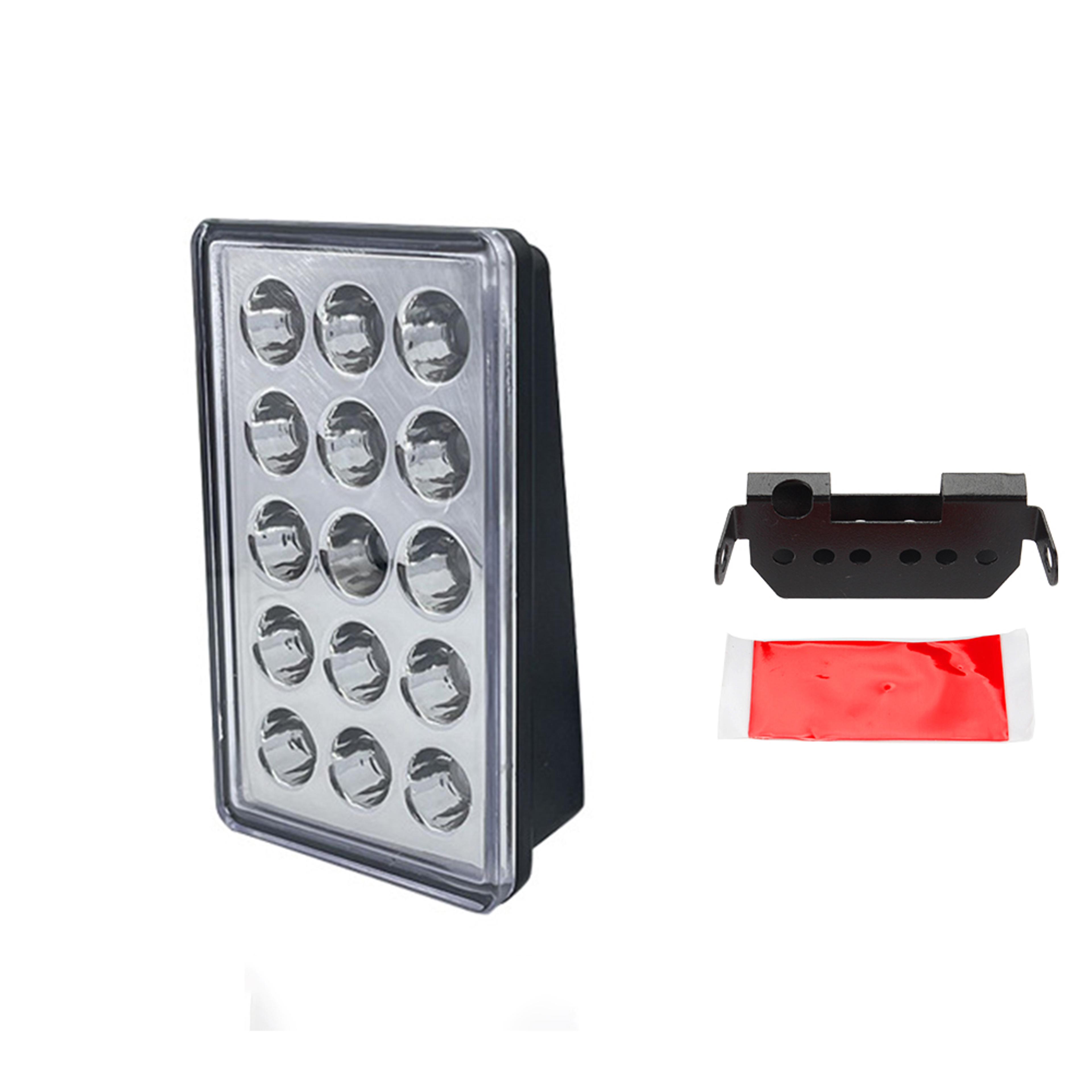 Led Rear Tail Lights Flash Brake Pilot Lights Auto Reverse Stop Safety Signal Lamps 8