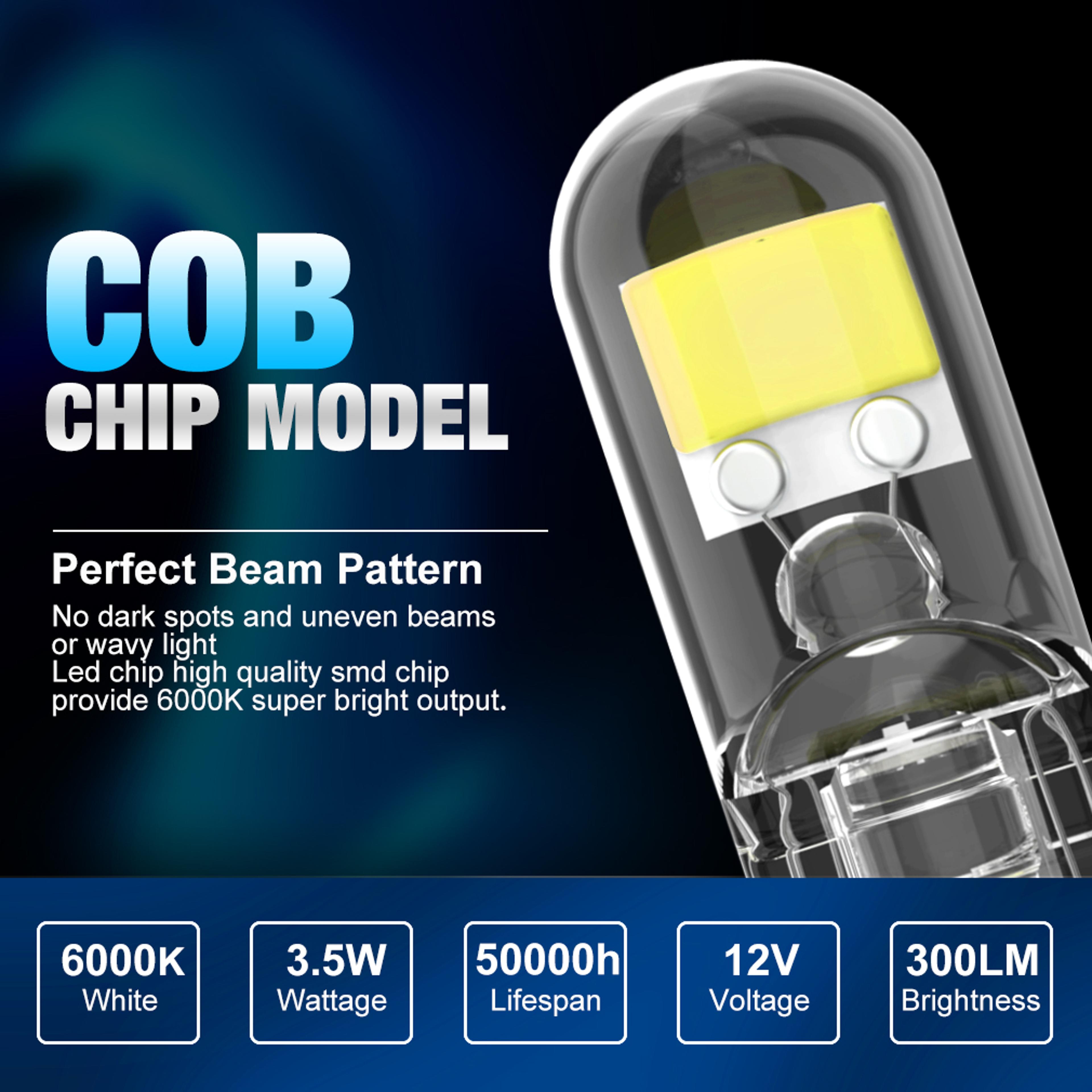 LED Bulb CANBUS No Error Car Interior Dome Map Light White Amber Red 1