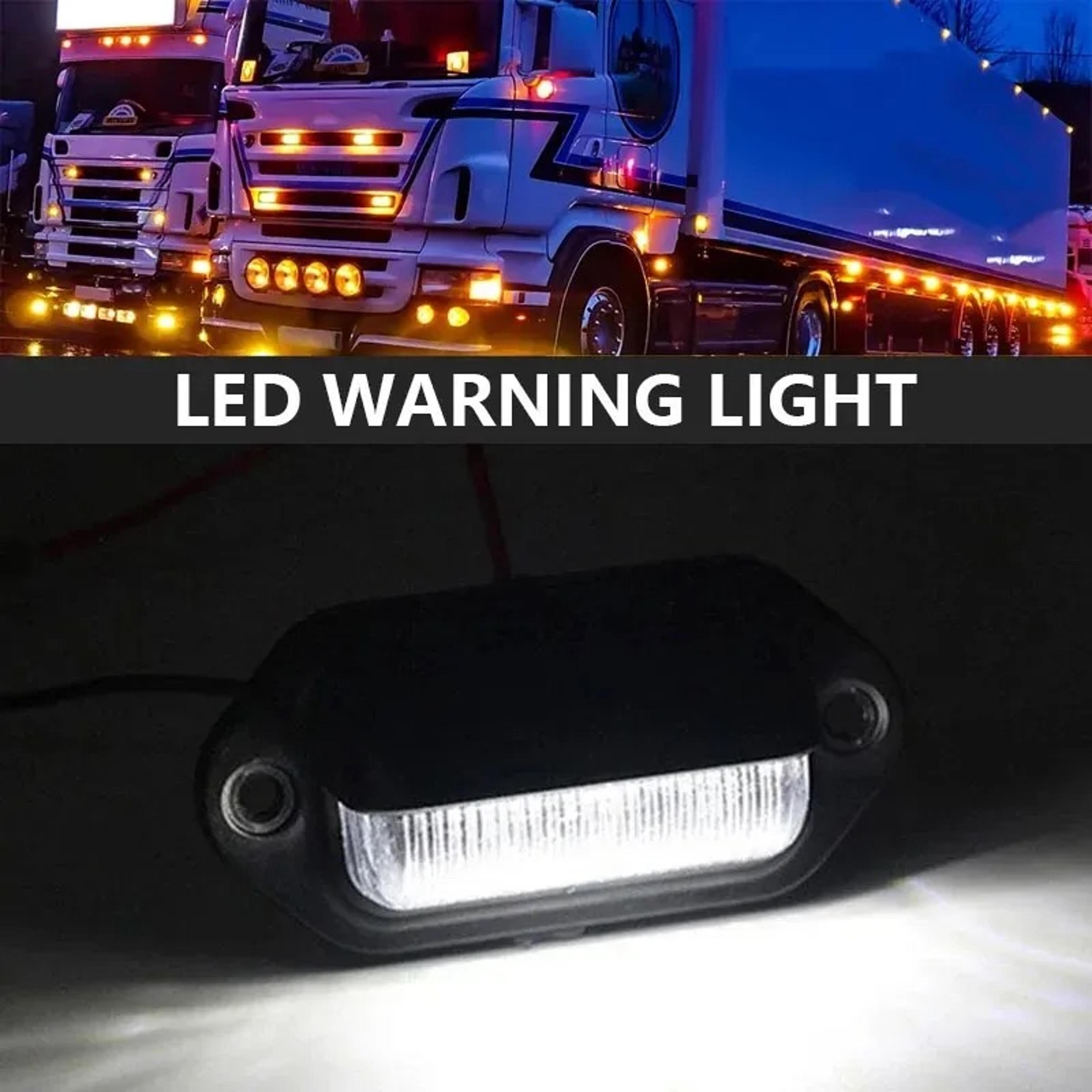 White LED Car License Light Tag Lamp For SUV Truck Trailer Van And Step Illumination 2